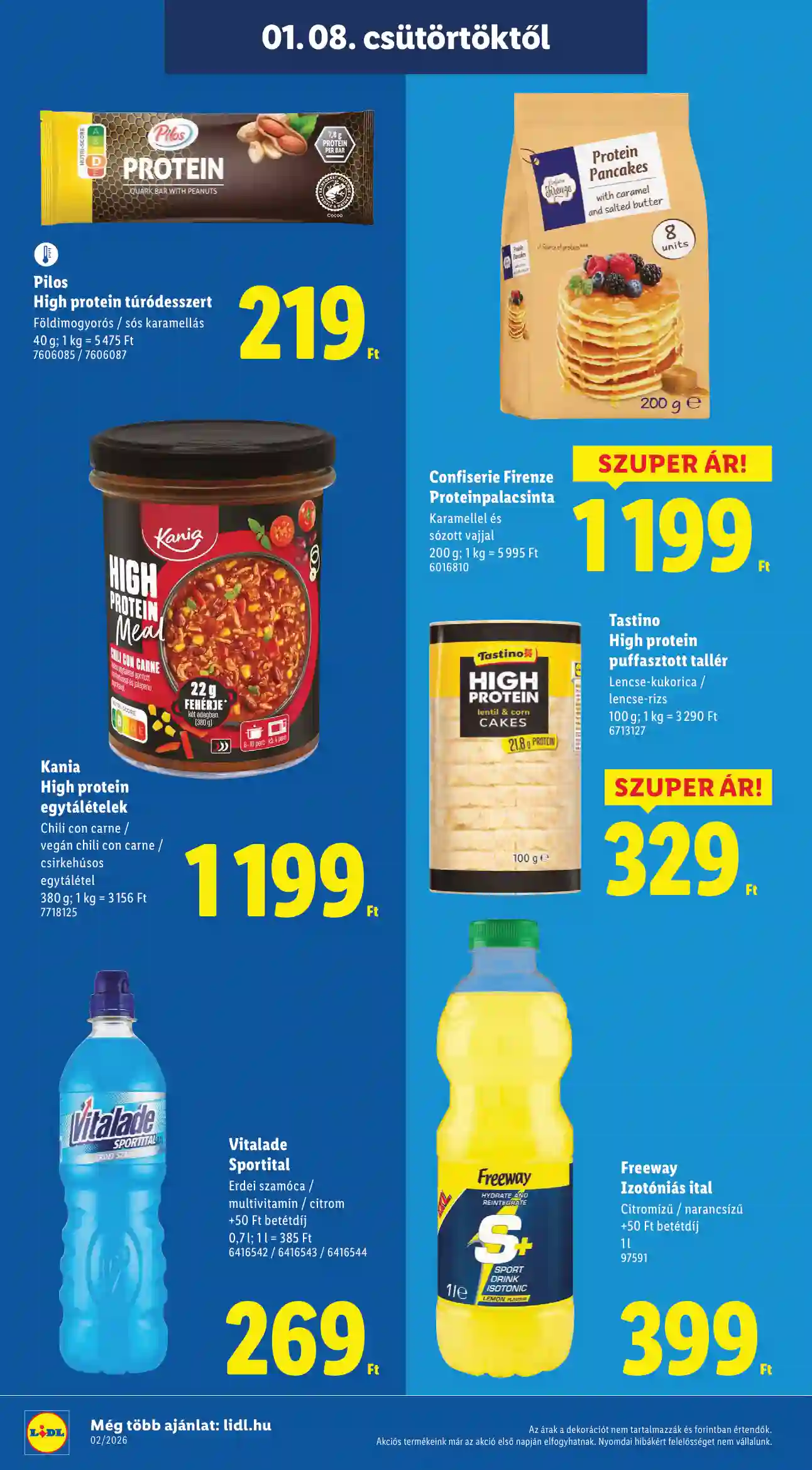 Lidl akciós újság 2. hét (Érvényes 01.08-tól) (15 oldal)