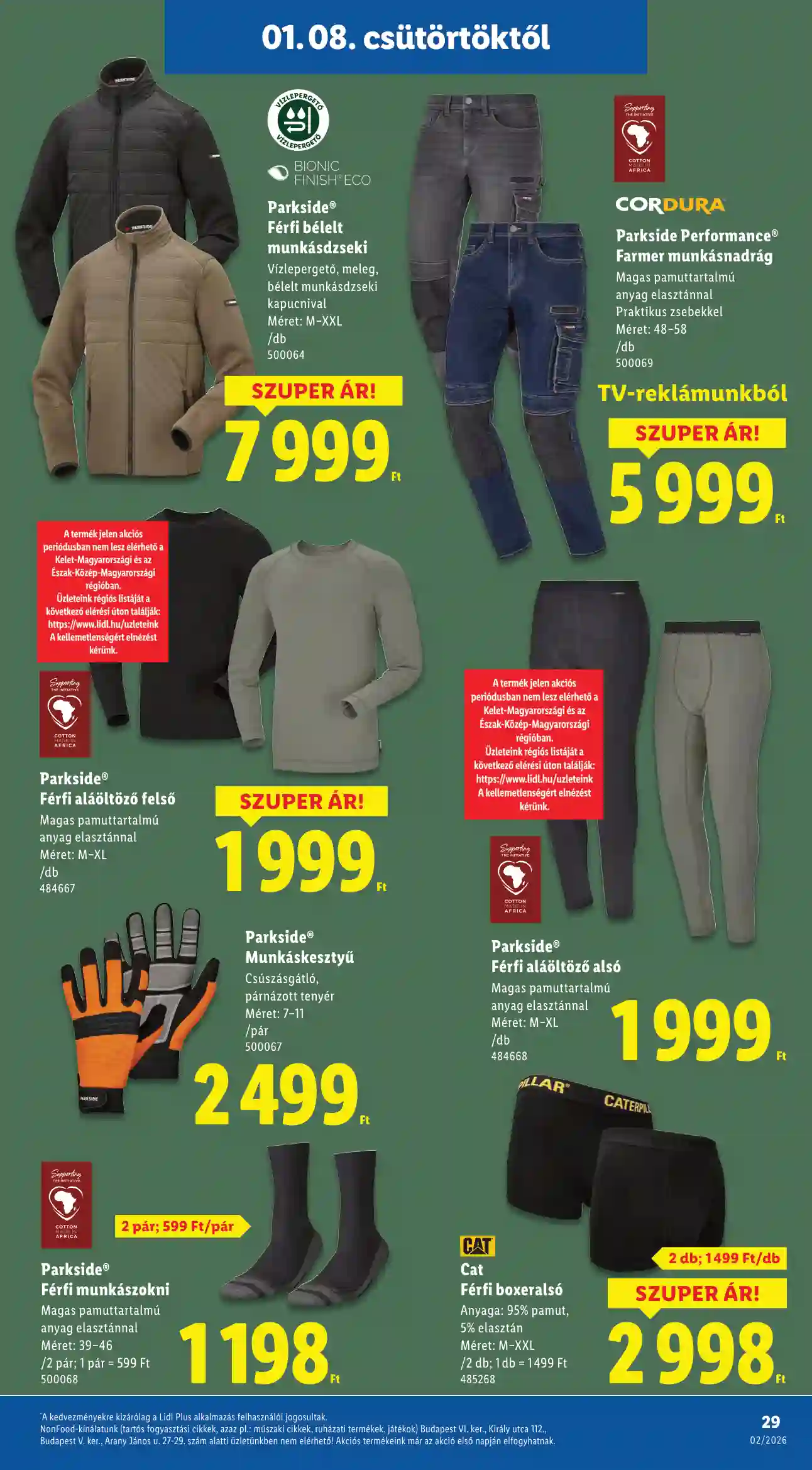 Lidl akciós újság 2. hét (Érvényes 01.08-tól) (22 oldal)