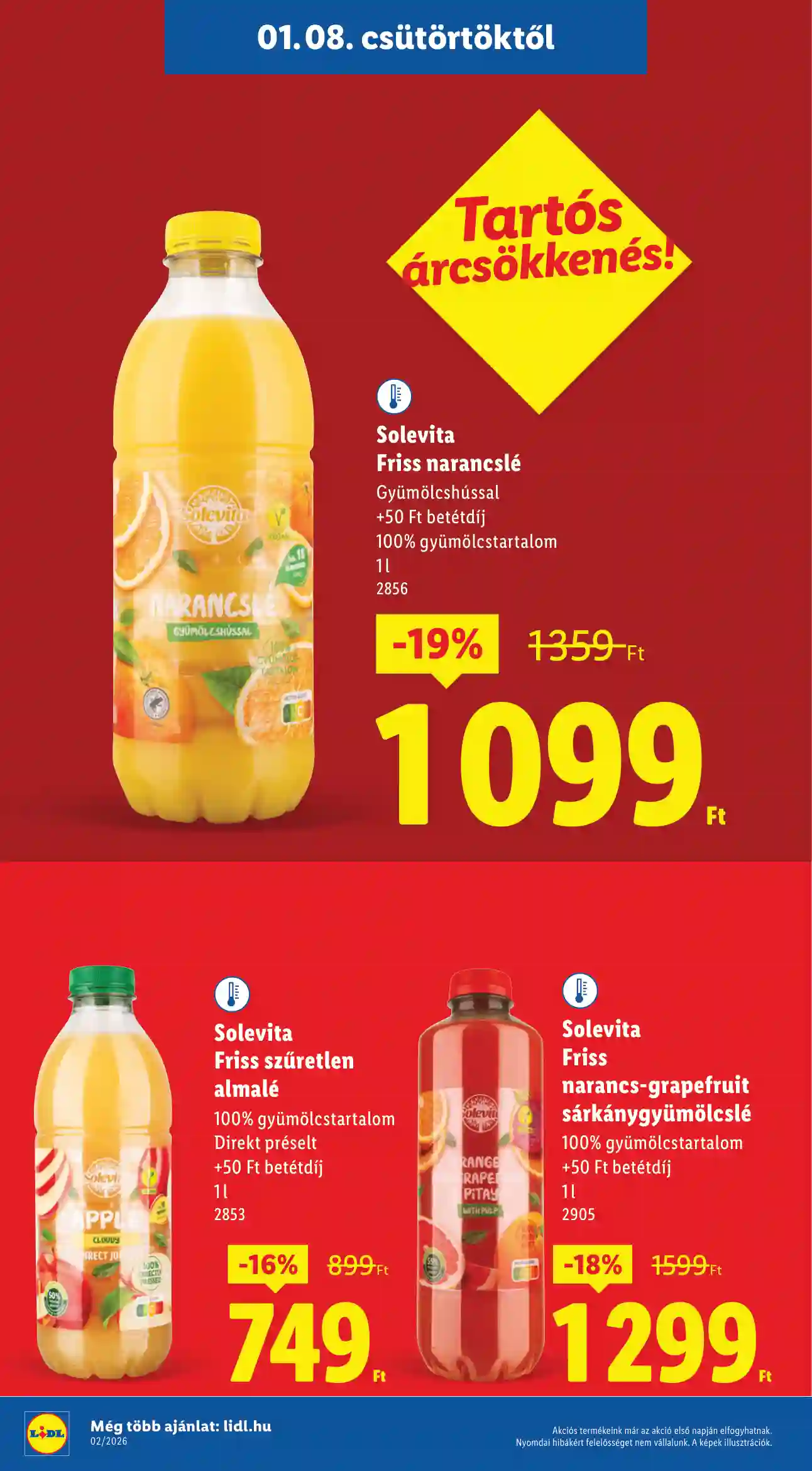 Lidl akciós újság 2. hét (Érvényes 01.08-tól) (46 oldal)