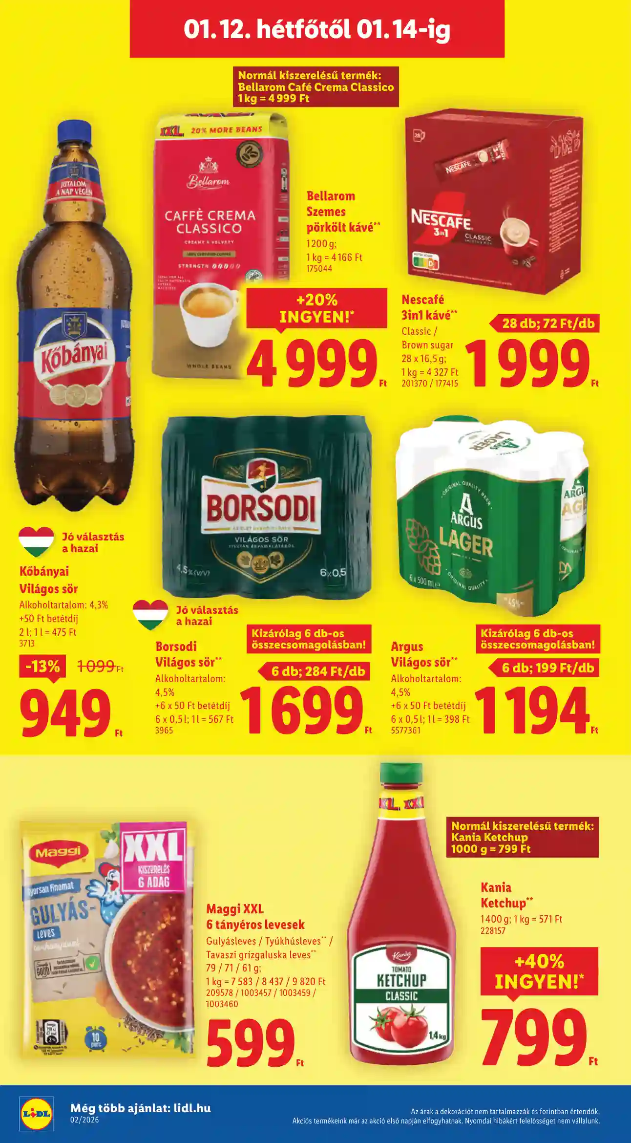Lidl akciós újság 2. hét (Érvényes 01.08-tól) (59 oldal)