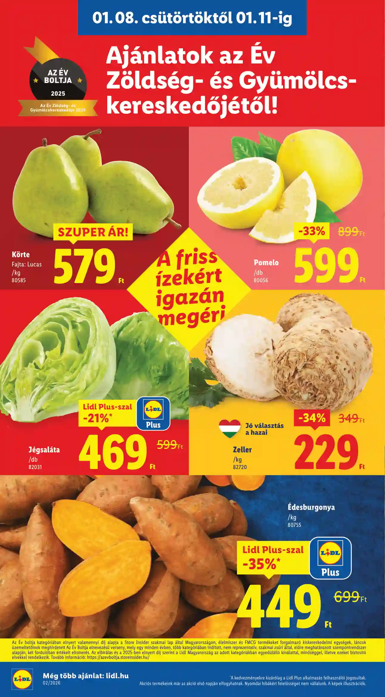 Lidl akciós újság 2. hét (Érvényes 01.08-tól) (64 oldal)