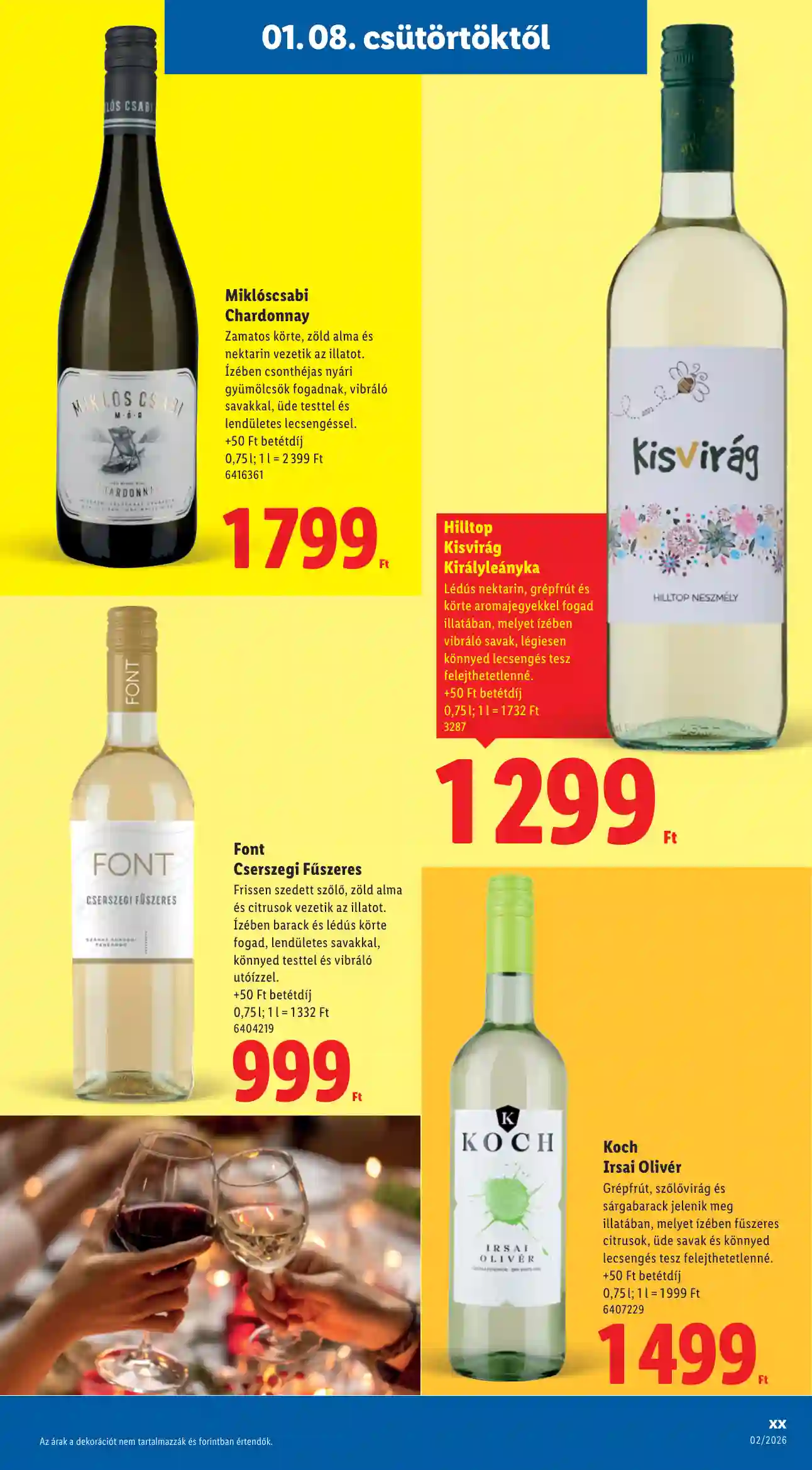 Lidl akciós újság 2. hét (Érvényes 01.08-tól) (3 oldal)