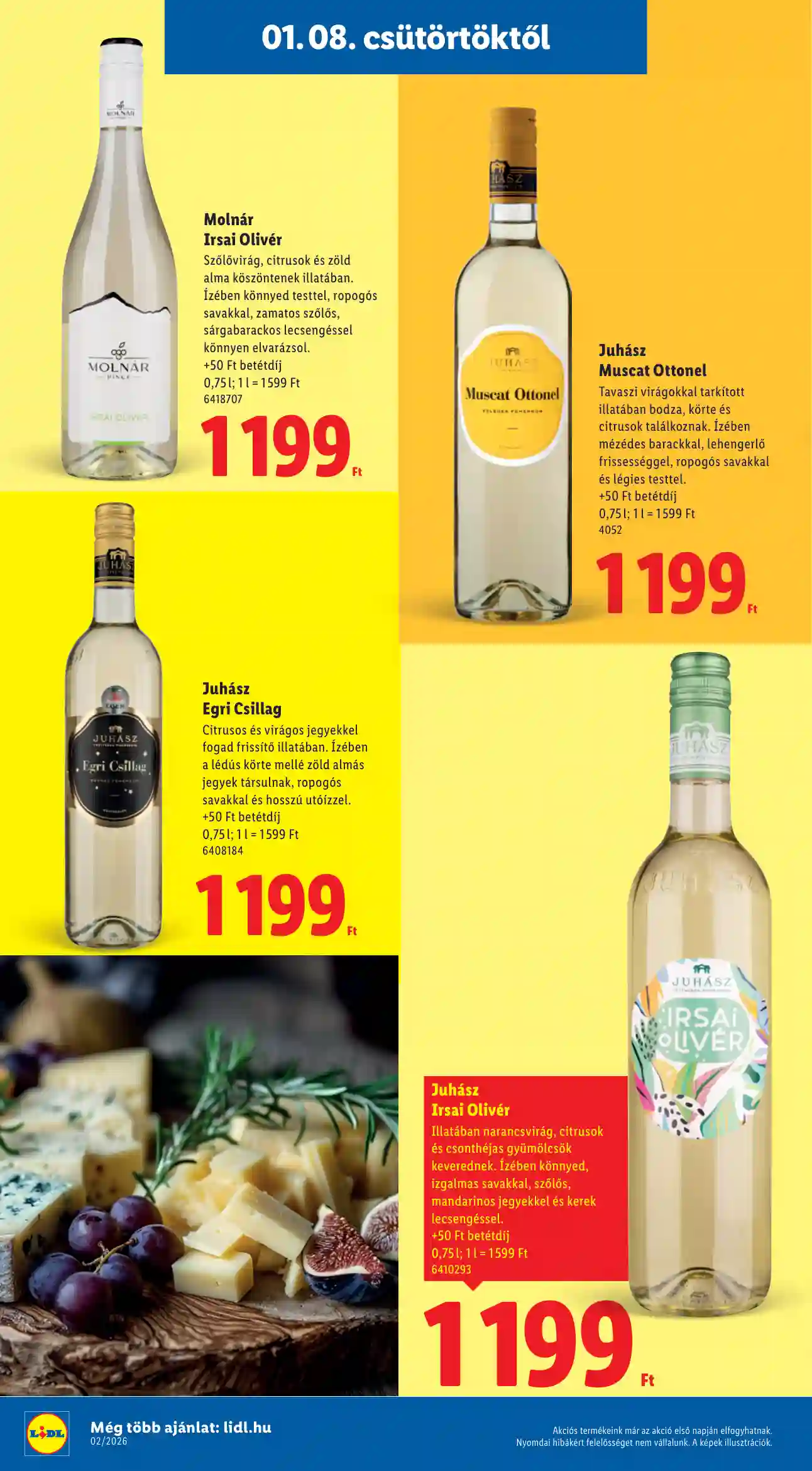 Lidl akciós újság 2. hét (Érvényes 01.08-tól) (4 oldal)