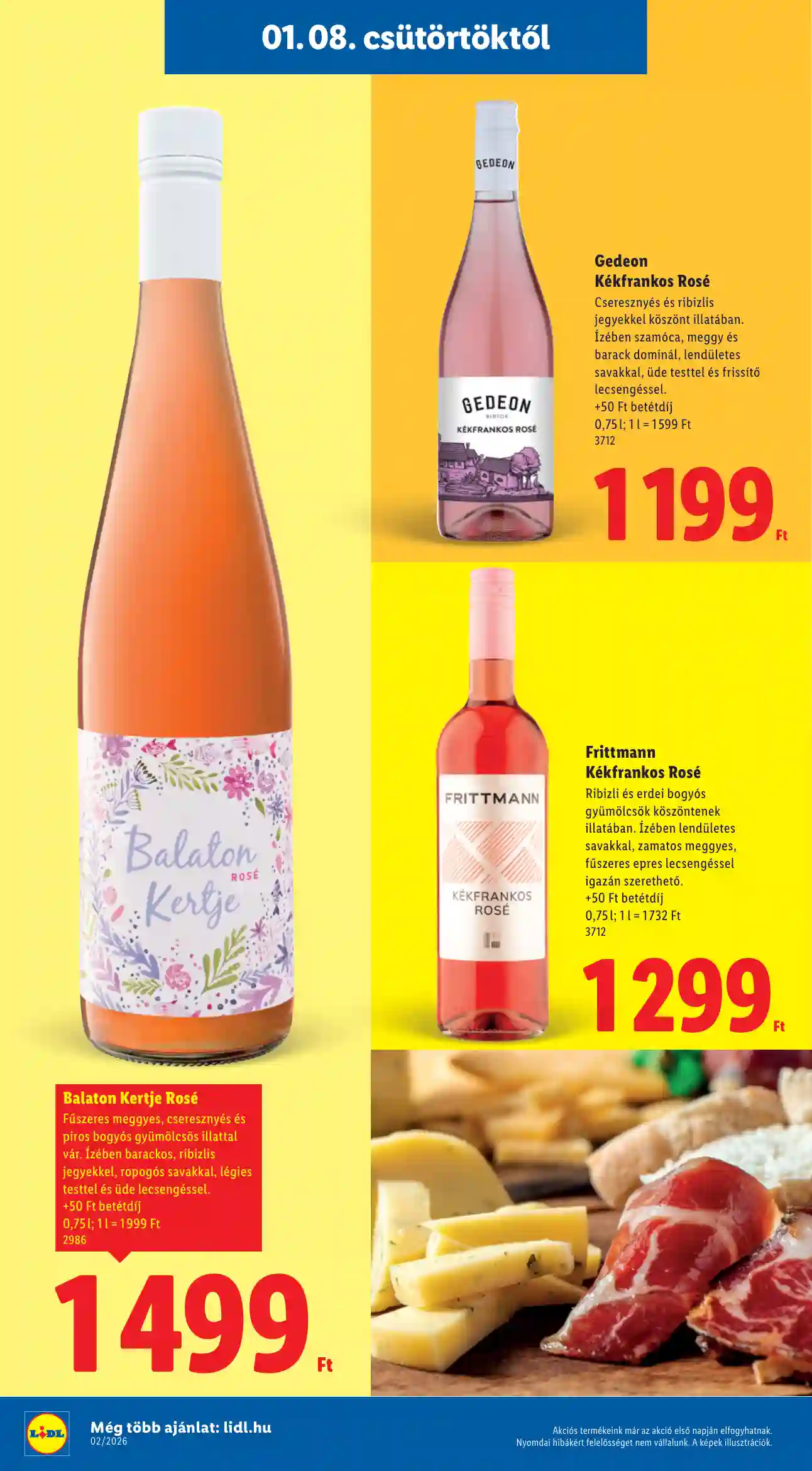 Lidl akciós újság 2. hét (Érvényes 01.08-tól) (6 oldal)