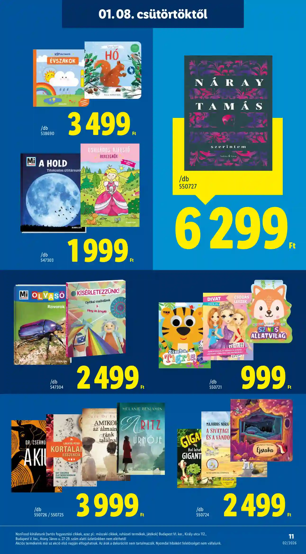 Lidl akciós újság 2. hét (Érvényes 01.08-tól) (3 oldal)