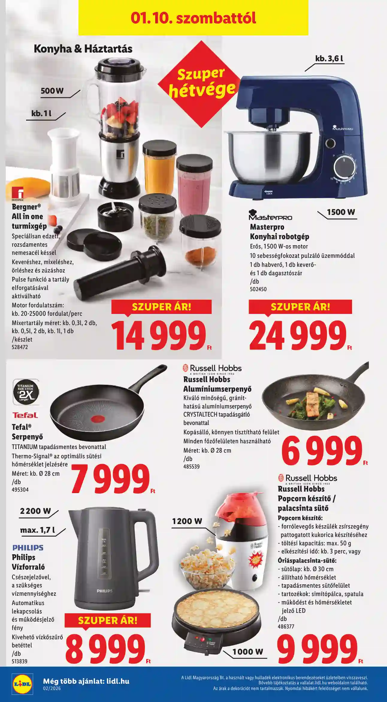 Lidl akciós újság 2. hét (Érvényes 01.08-tól) (4 oldal)