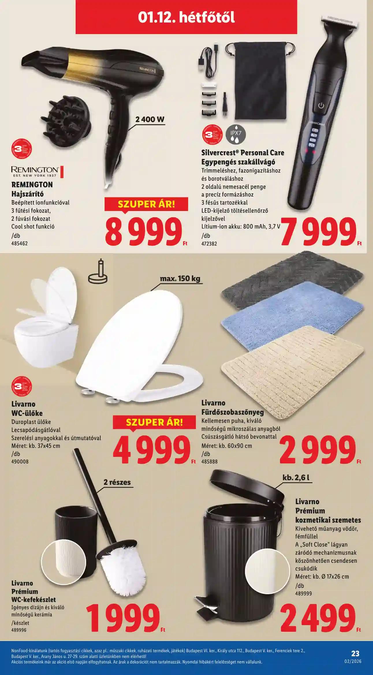 Lidl akciós újság 2. hét (Érvényes 01.08-tól) (16 oldal)