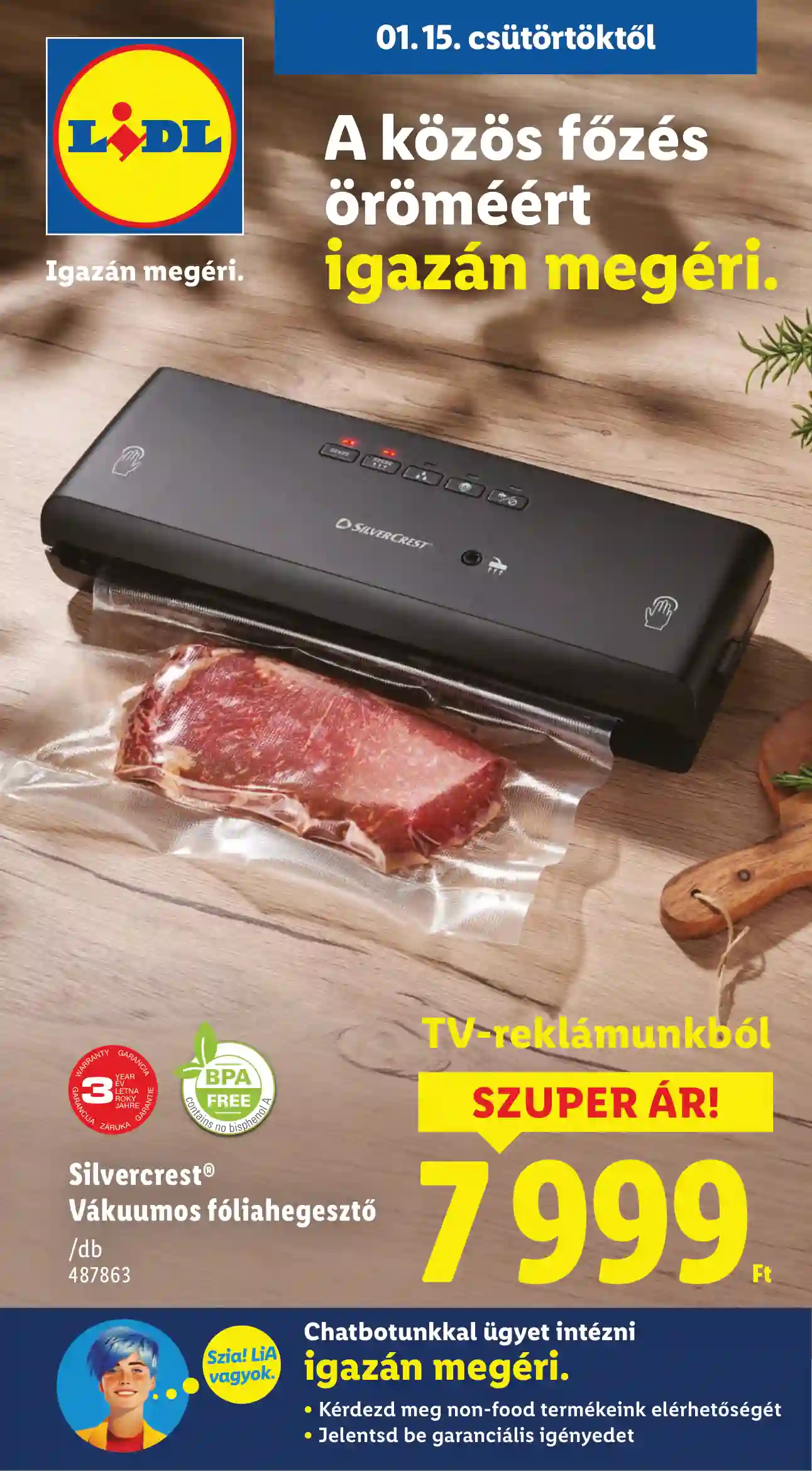LIDL Érvényes 01.15-től 3.hét