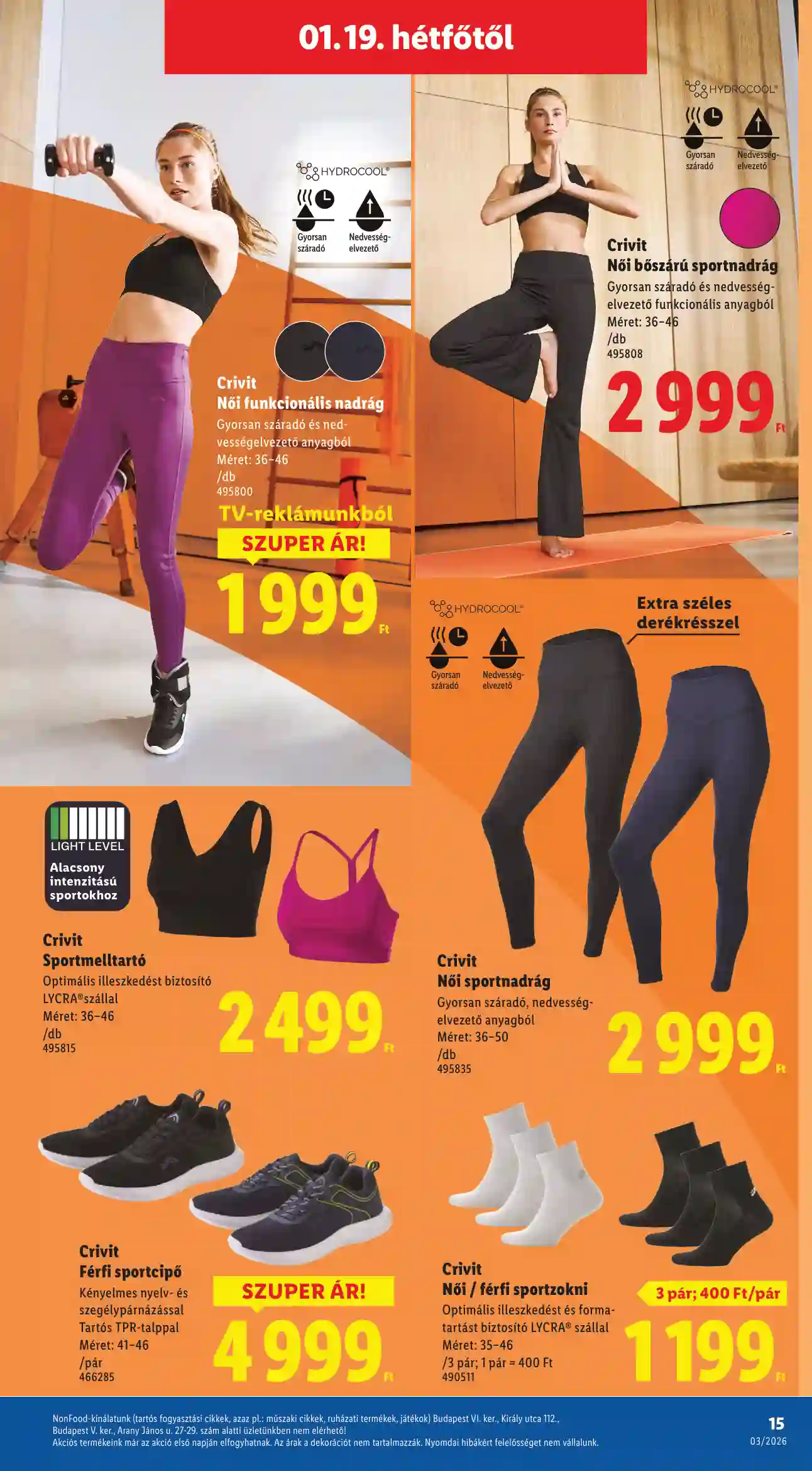 Lidl akciós újság 3. hét (Érvényes 01.15-től) (7 oldal)