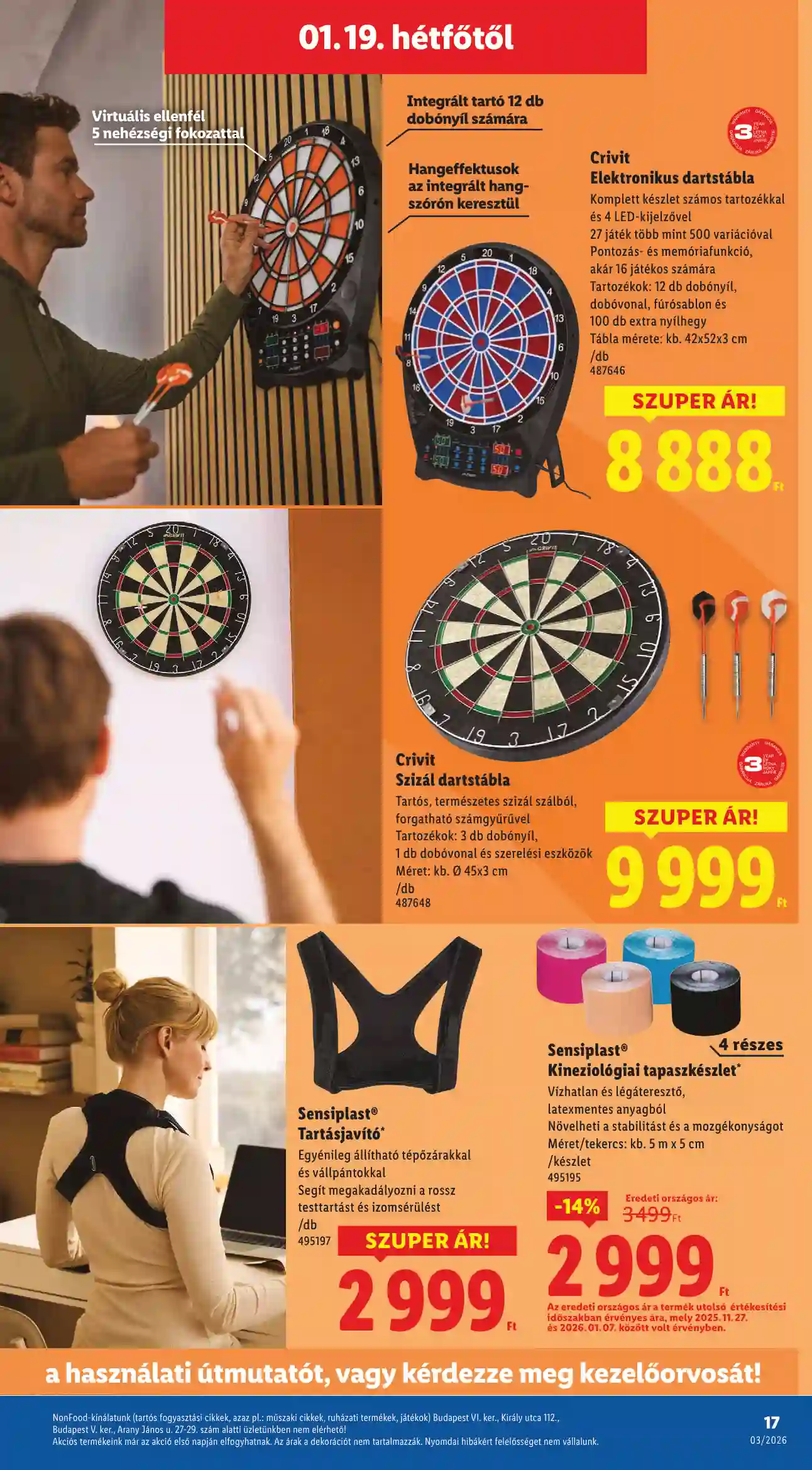 Lidl akciós újság 3. hét (Érvényes 01.15-től) (9 oldal)