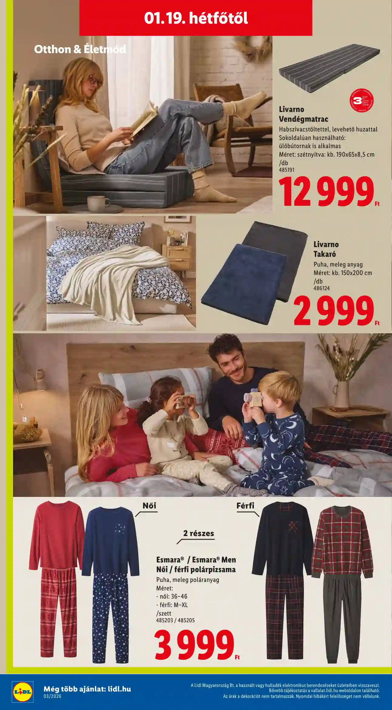 Lidl akciós újság 3. hét (Érvényes 01.15-től) (12 oldal)