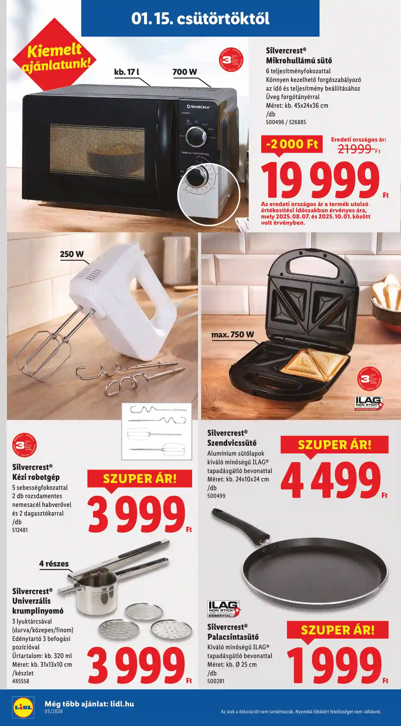 Lidl akciós újság 3. hét (Érvényes 01.15-től) (16 oldal)