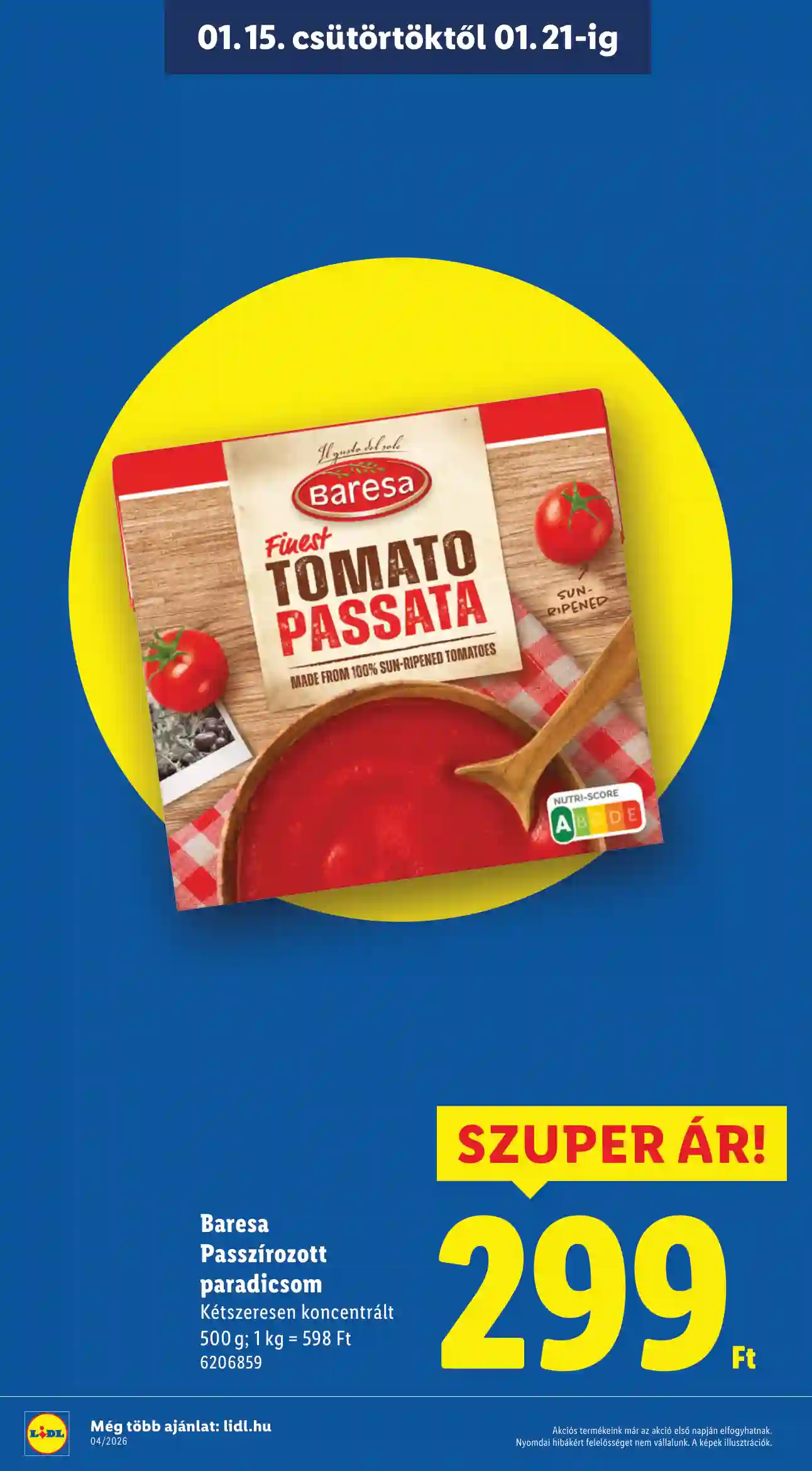 Lidl akciós újság 3. hét (Érvényes 01.15-től) (2 oldal)