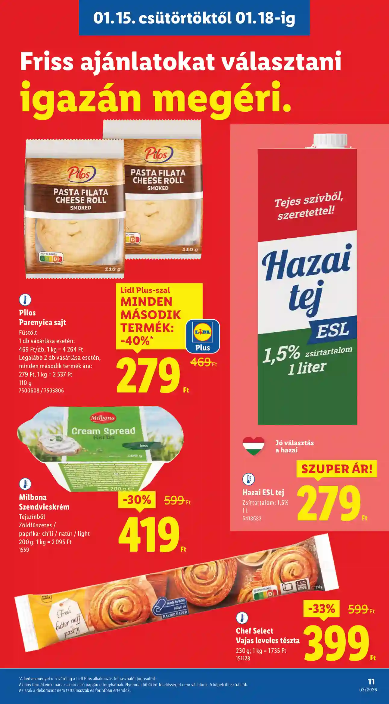 Lidl akciós újság 3. hét (Érvényes 01.15-től) (3 oldal)