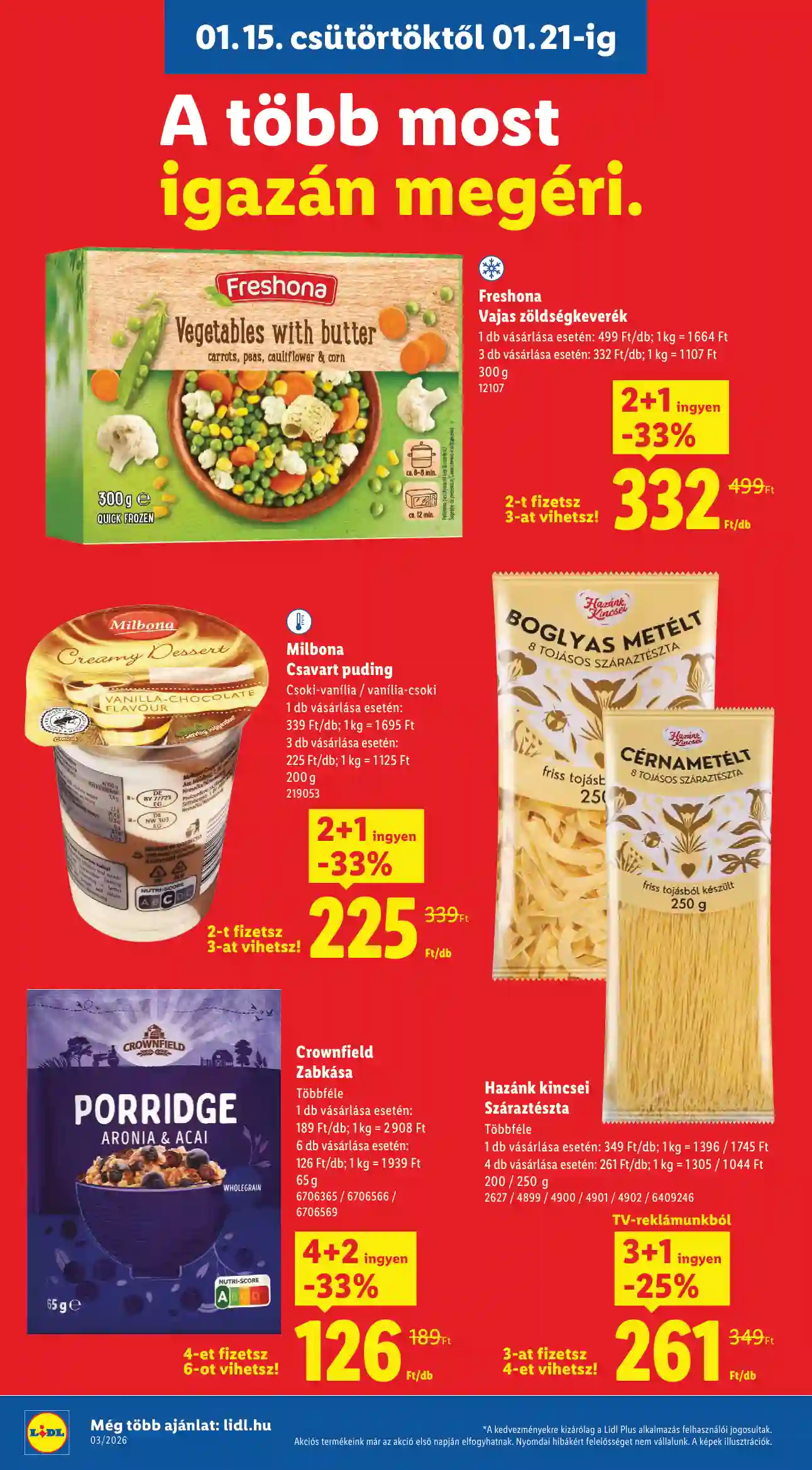 Lidl akciós újság 3. hét (Érvényes 01.15-től) (4 oldal)