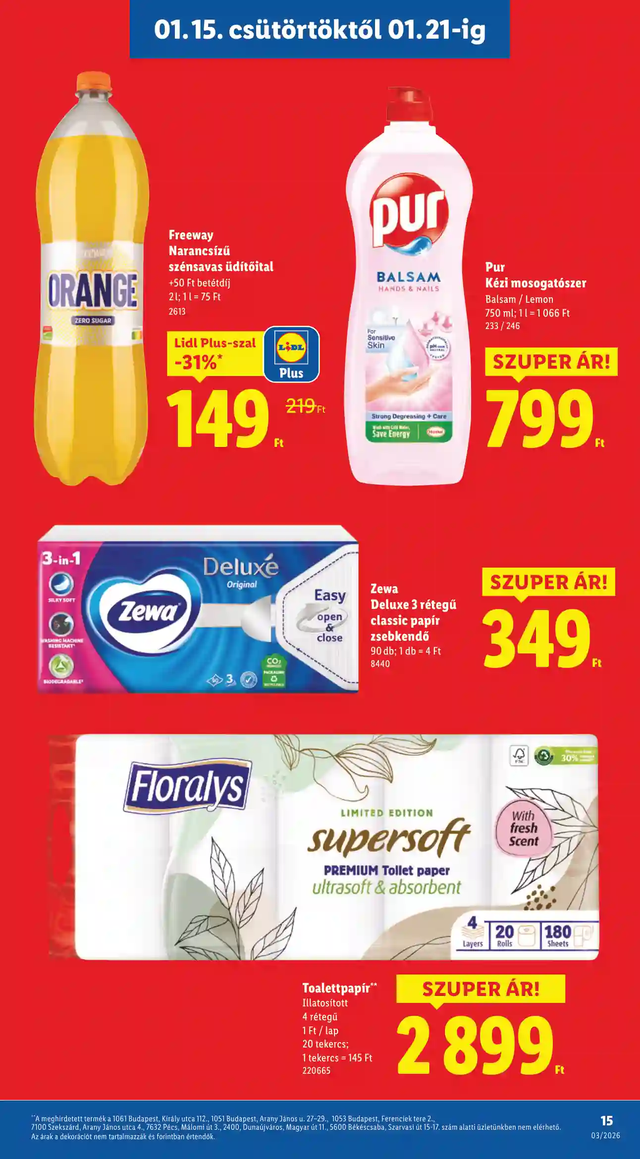 Lidl akciós újság 3. hét (Érvényes 01.15-től) (7 oldal)