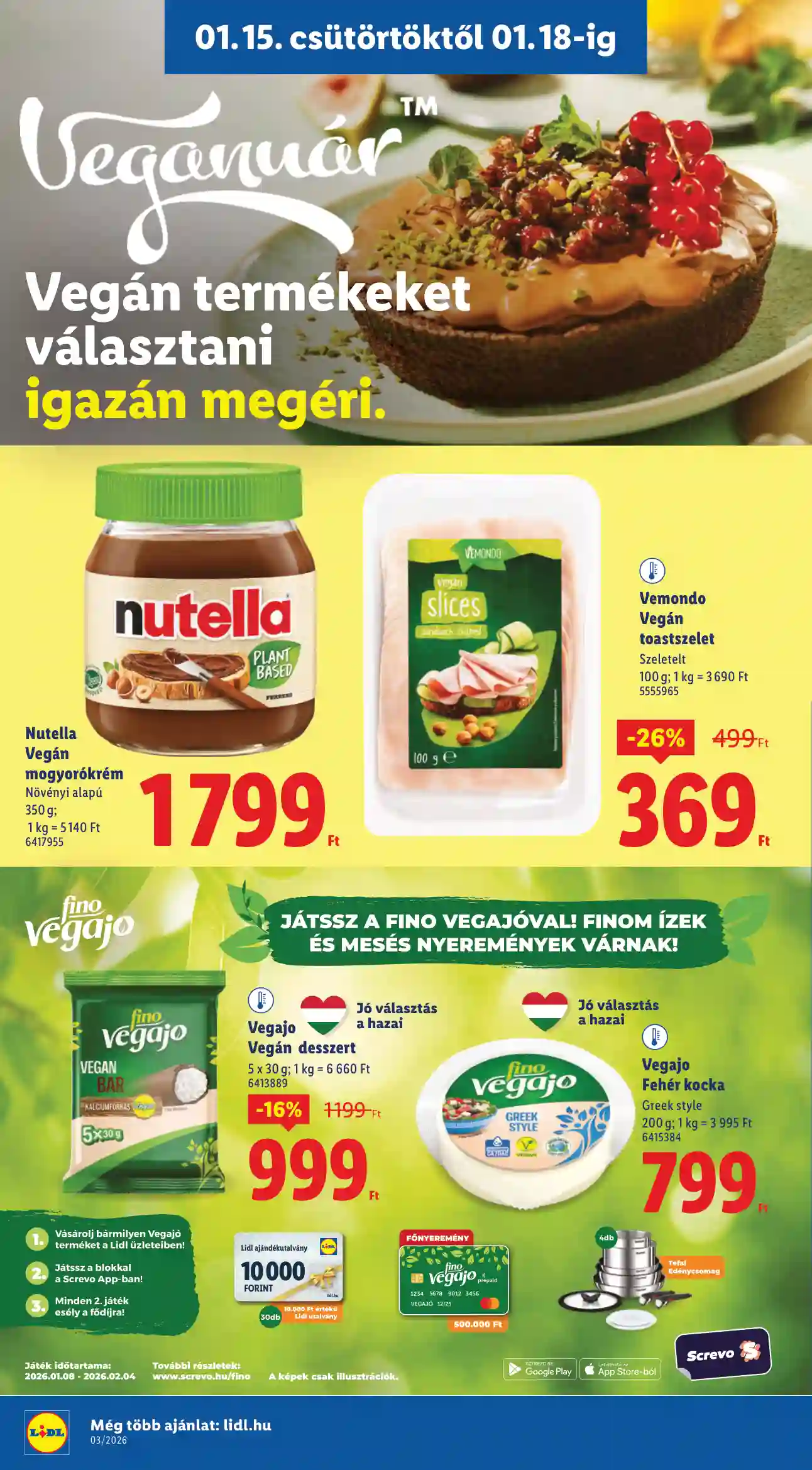 Lidl akciós újság 3. hét (Érvényes 01.15-től) (8 oldal)