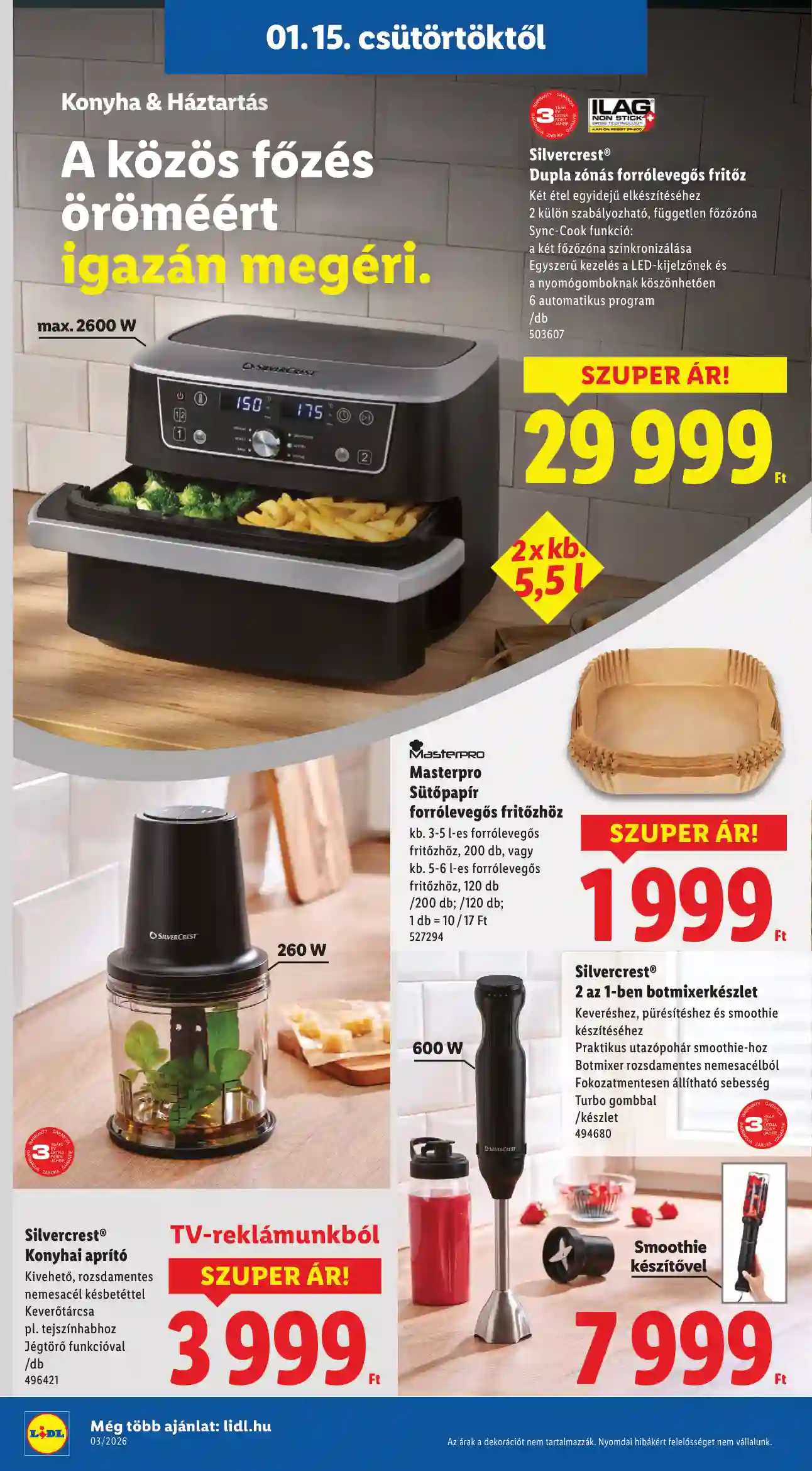 Lidl akciós újság 3. hét (Érvényes 01.15-től) (12 oldal)