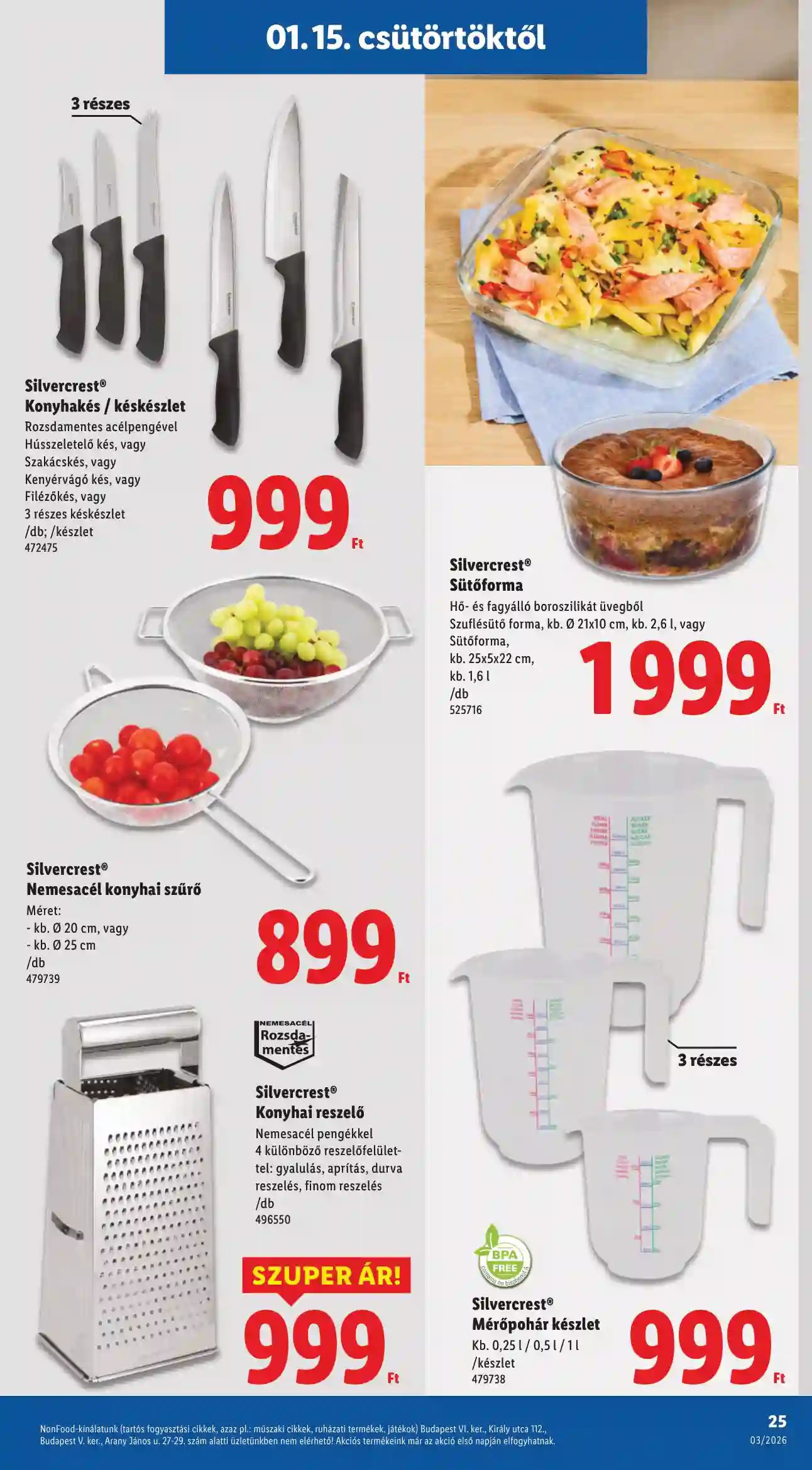 Lidl akciós újság 3. hét (Érvényes 01.15-től) (18 oldal)