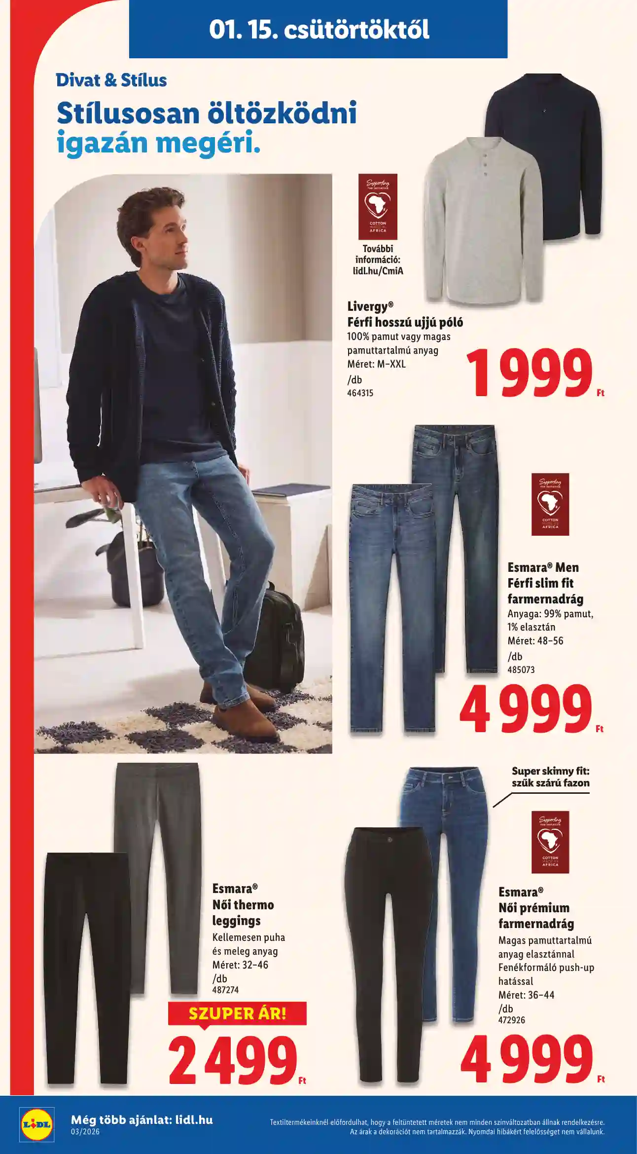 Lidl akciós újság 3. hét (Érvényes 01.15-től) (19 oldal)