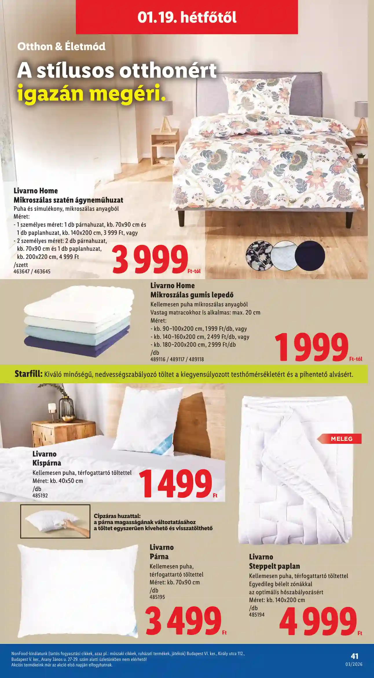Lidl akciós újság 3. hét (Érvényes 01.15-től) (36 oldal)