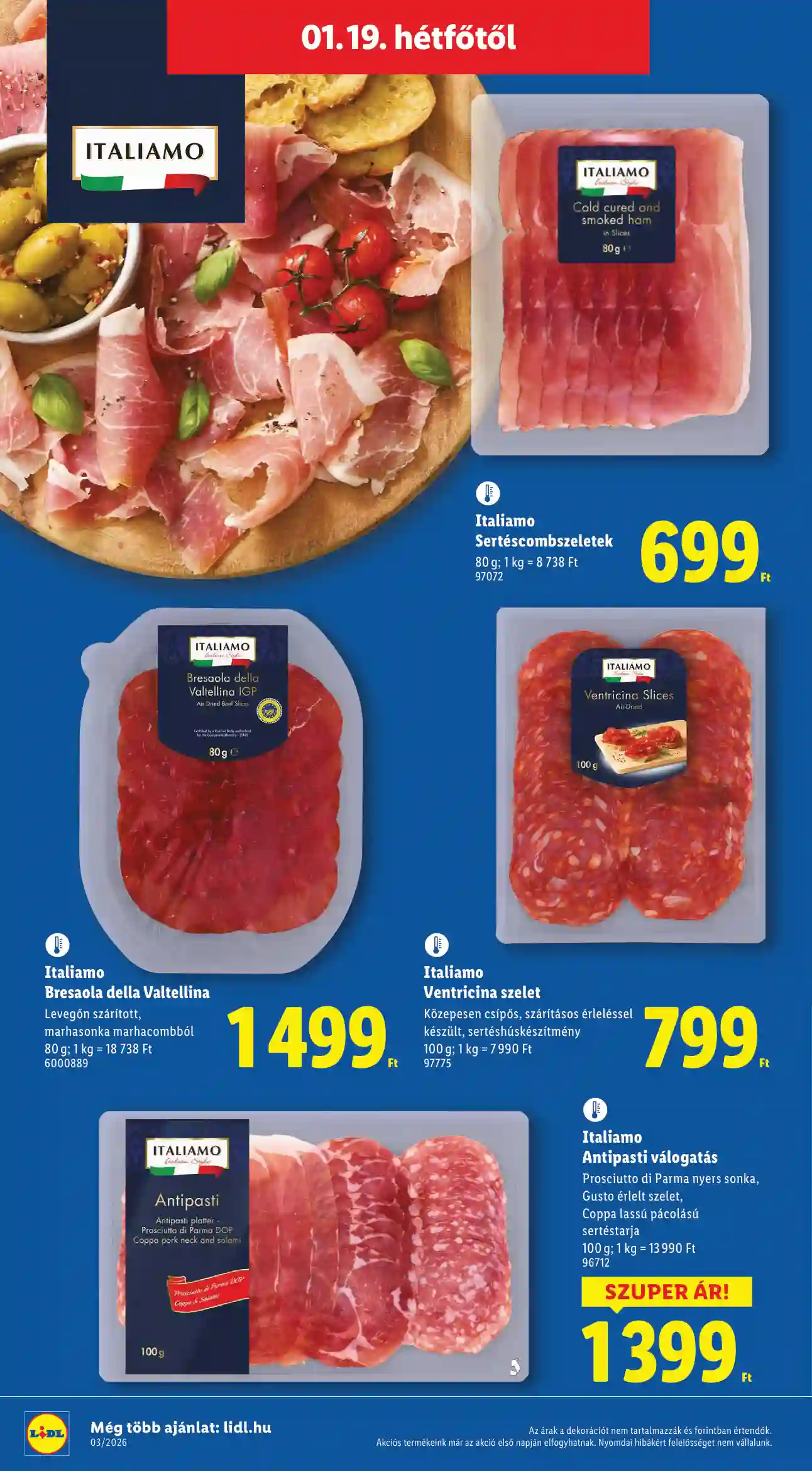 Lidl akciós újság 3. hét (Érvényes 01.15-től) (45 oldal)