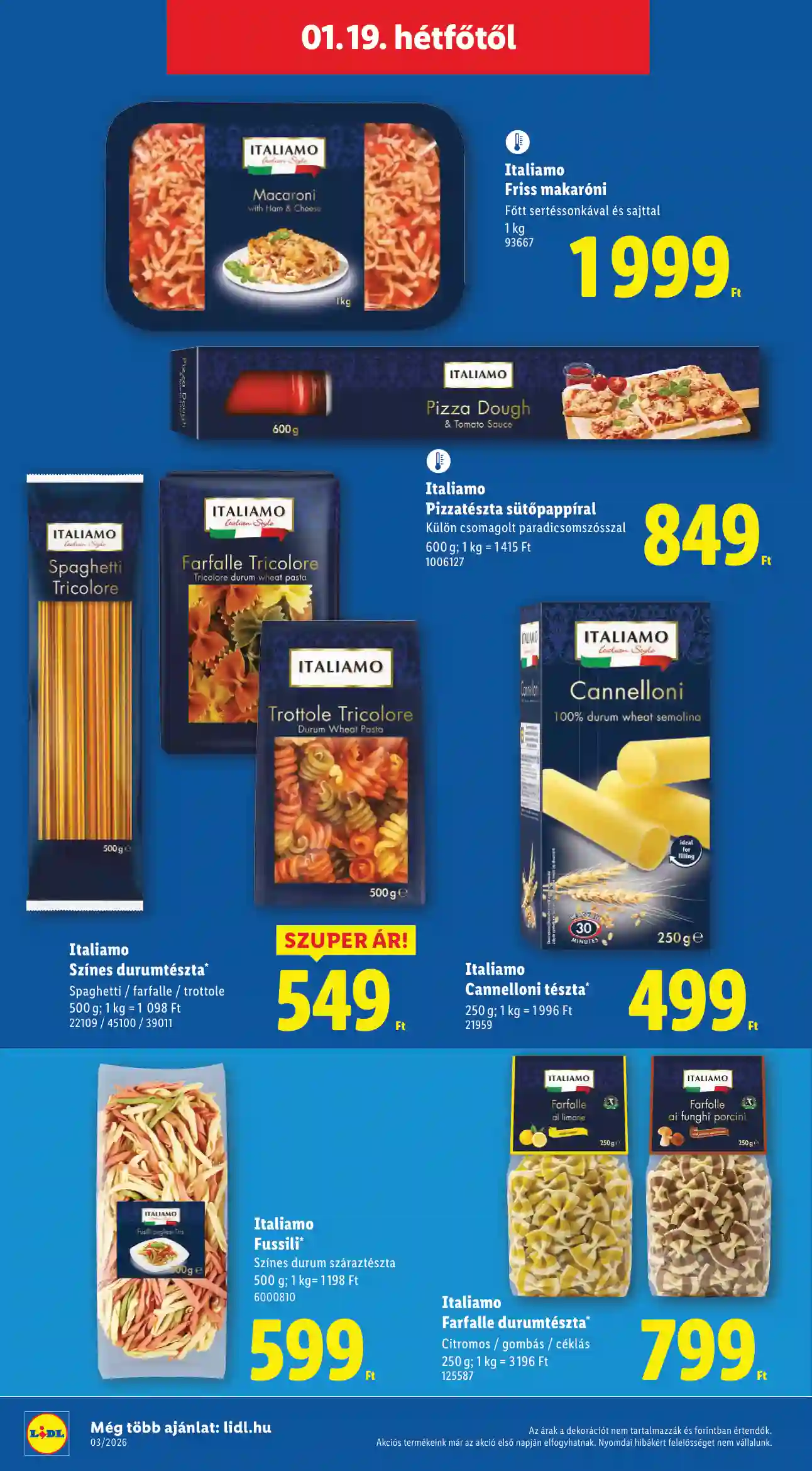 Lidl akciós újság 3. hét (Érvényes 01.15-től) (50 oldal)