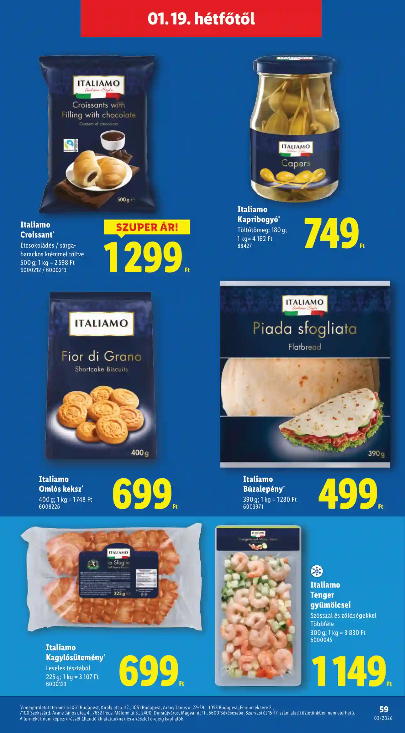 Lidl akciós újság 3. hét (Érvényes 01.15-től) (55 oldal)