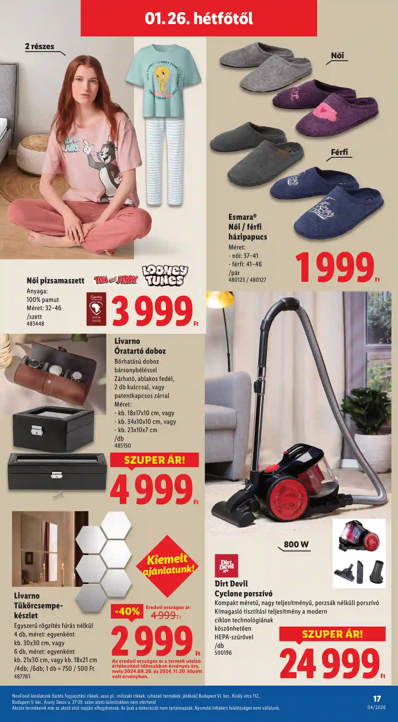 Lidl akciós újság 4. hét (Érvényes 01.22-től) (9 oldal)
