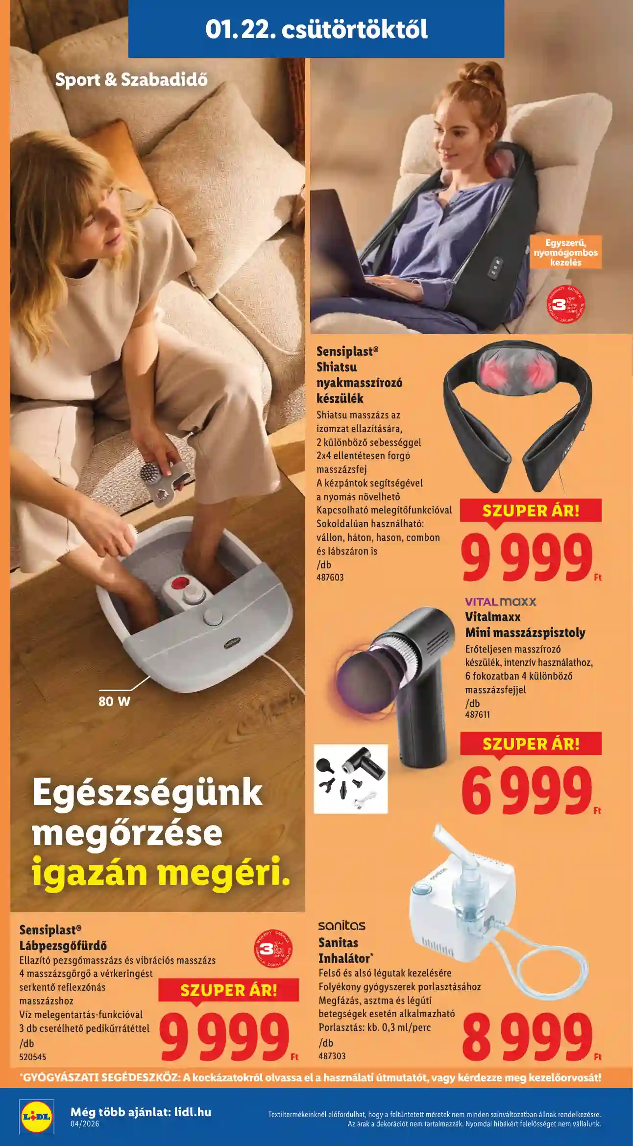Lidl akciós újság 4. hét (Érvényes 01.22-től) (20 oldal)
