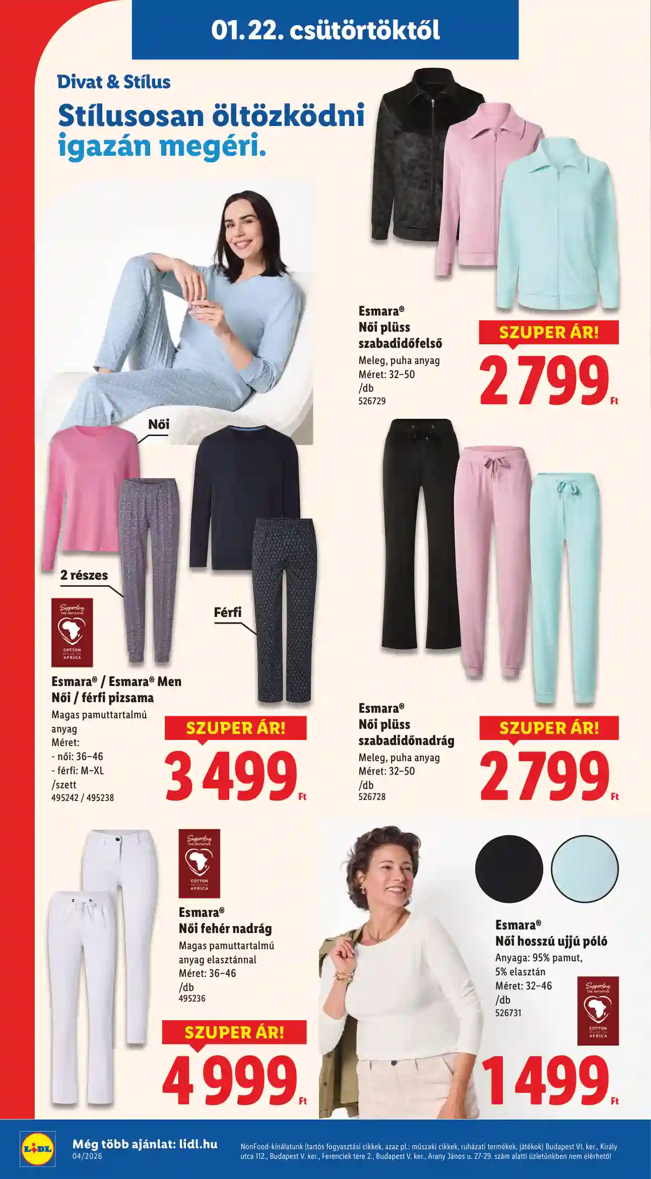 Lidl akciós újság 4. hét (Érvényes 01.22-től) (22 oldal)