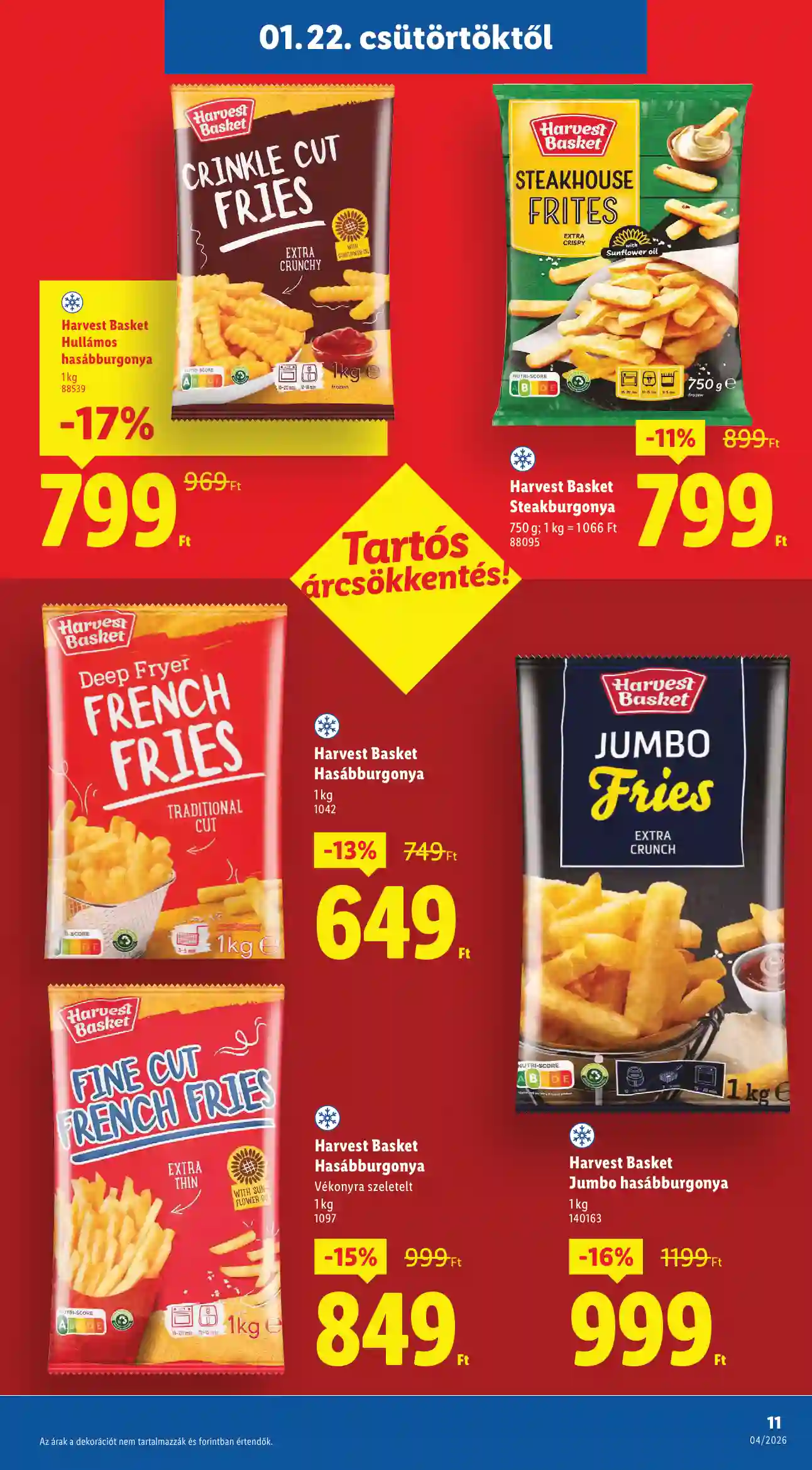 Lidl akciós újság 4. hét (Érvényes 01.22-től) (3 oldal)