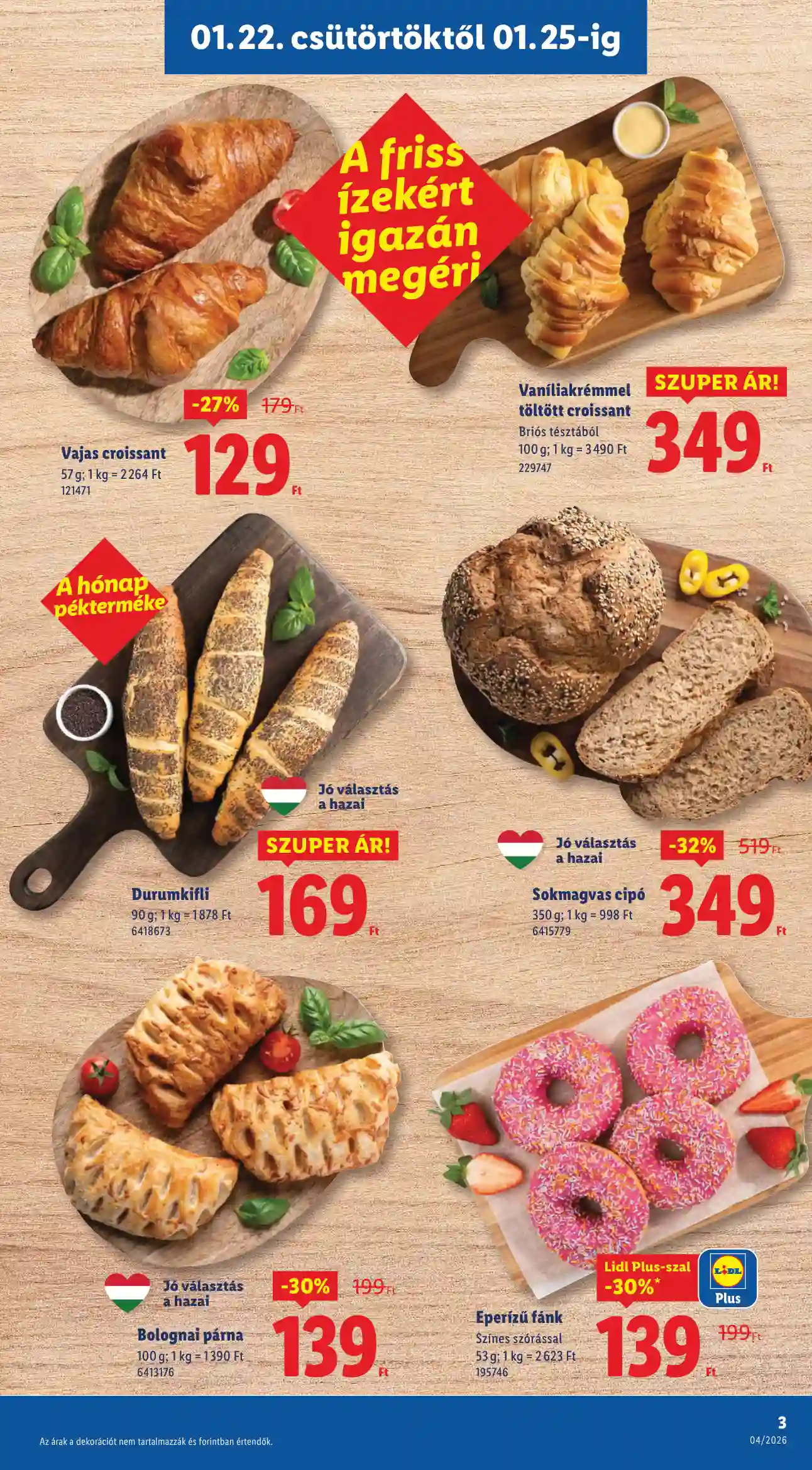 Lidl akciós újság 4. hét (Érvényes 01.22-től) (13 oldal)