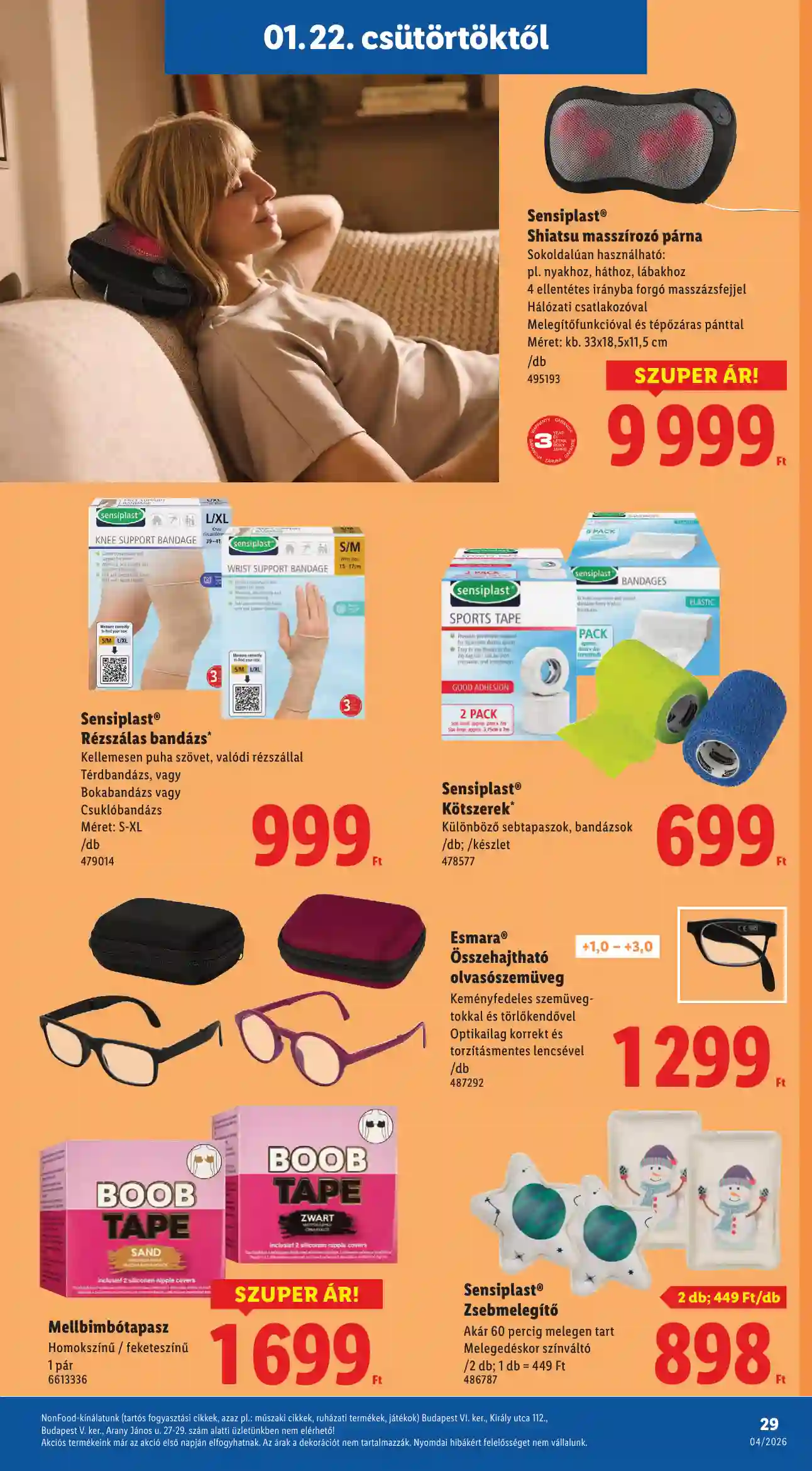 Lidl akciós újság 4. hét (Érvényes 01.22-től) (22 oldal)