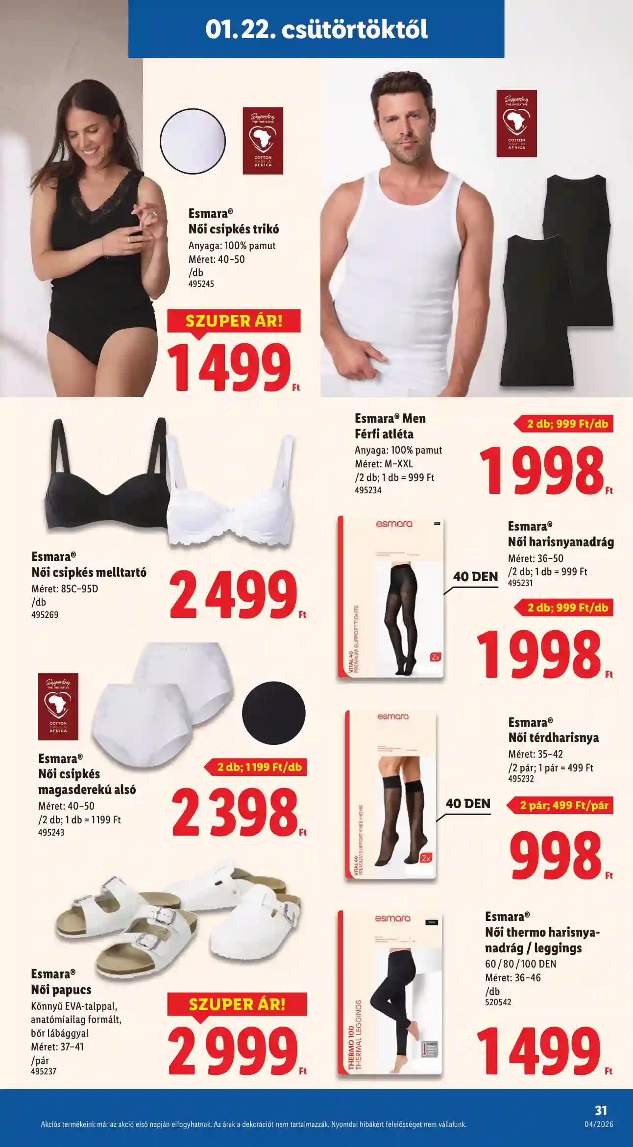 Lidl akciós újság 4. hét (Érvényes 01.22-től) (25 oldal)