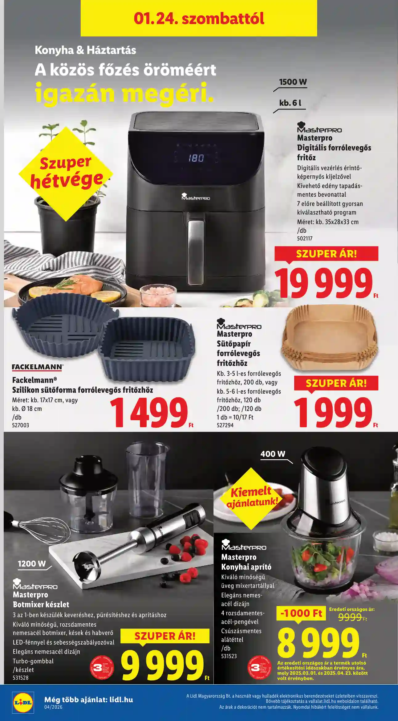 Lidl akciós újság 4. hét (Érvényes 01.22-től) (30 oldal)
