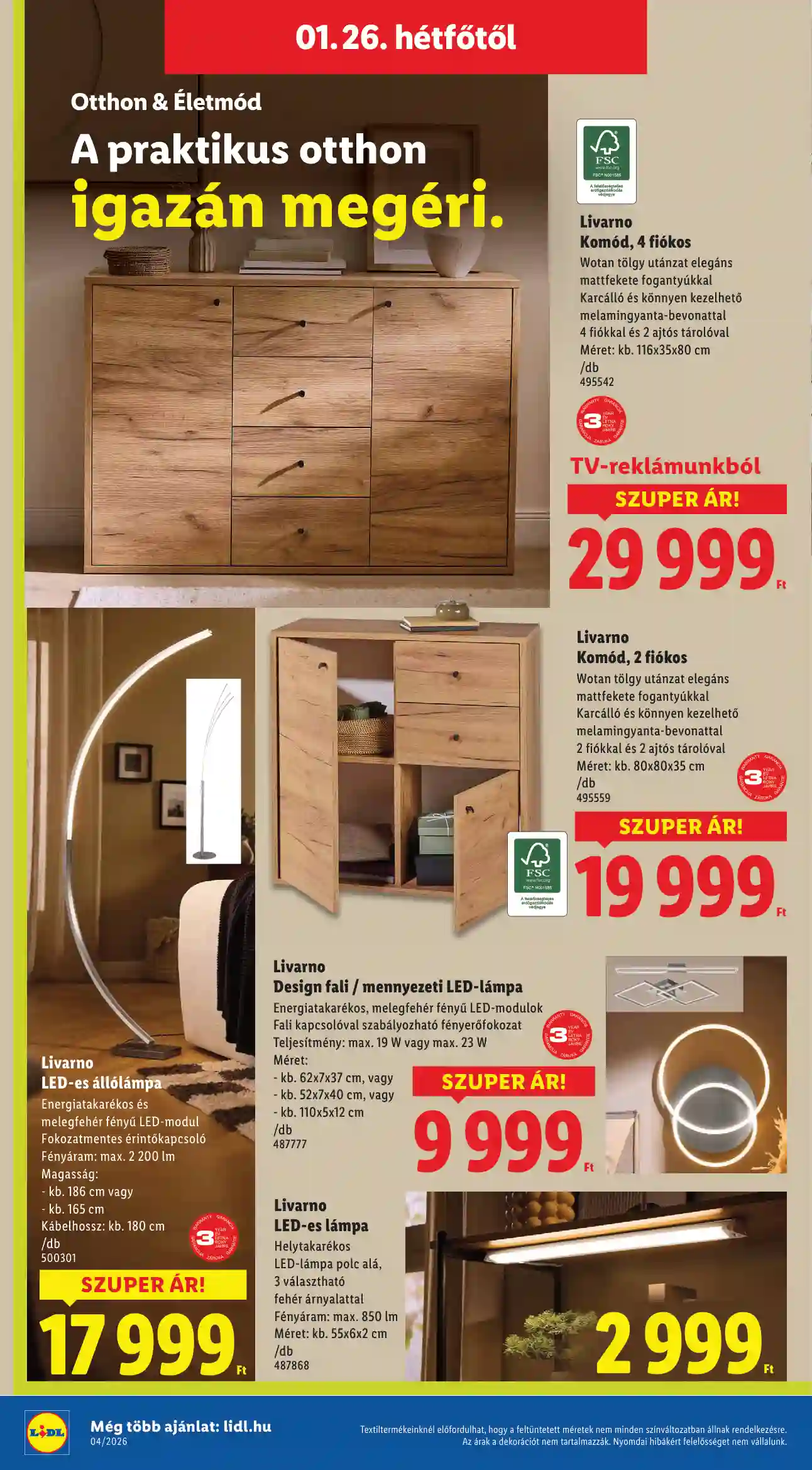 Lidl akciós újság 4. hét (Érvényes 01.22-től) (32 oldal)