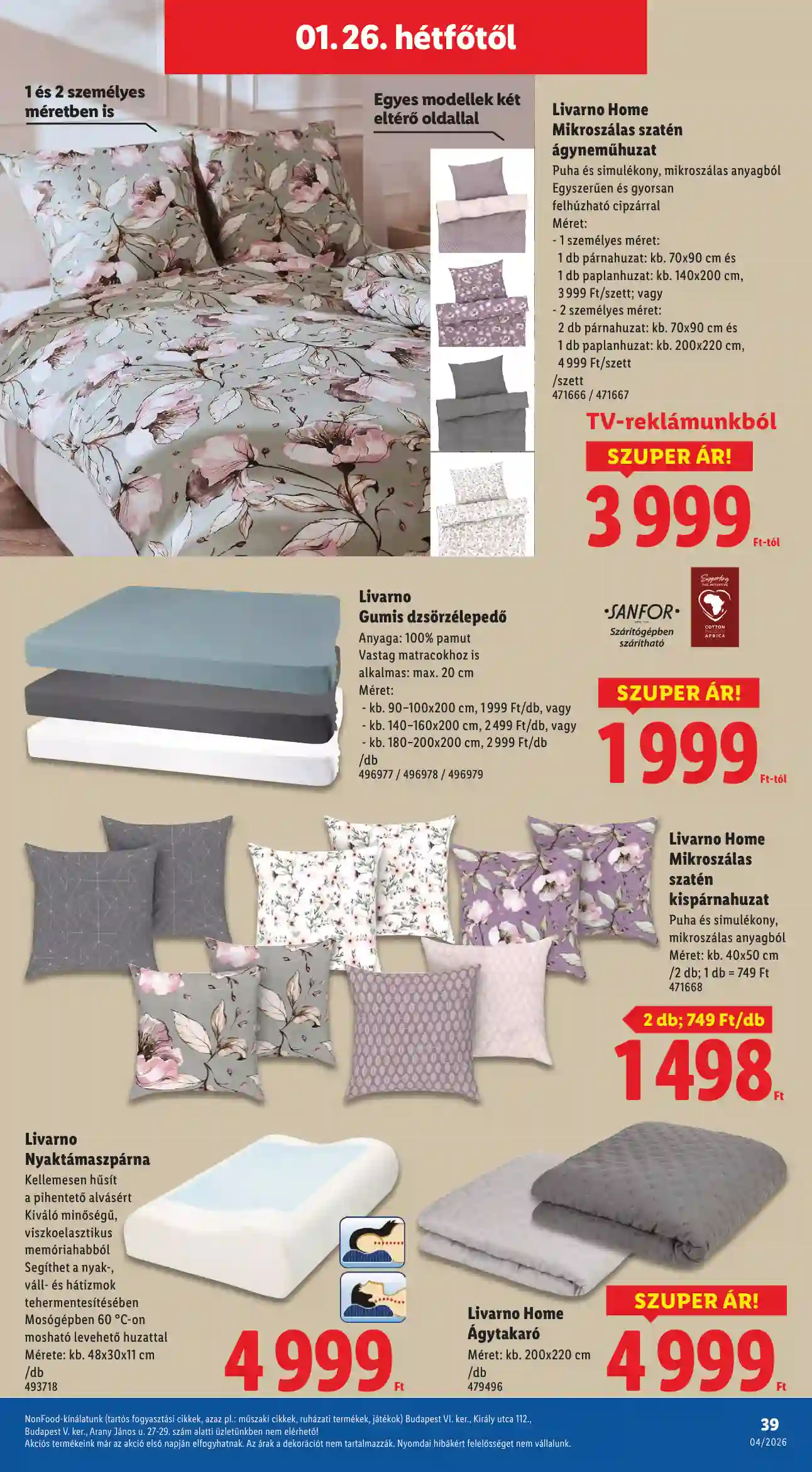 Lidl akciós újság 4. hét (Érvényes 01.22-től) (33 oldal)