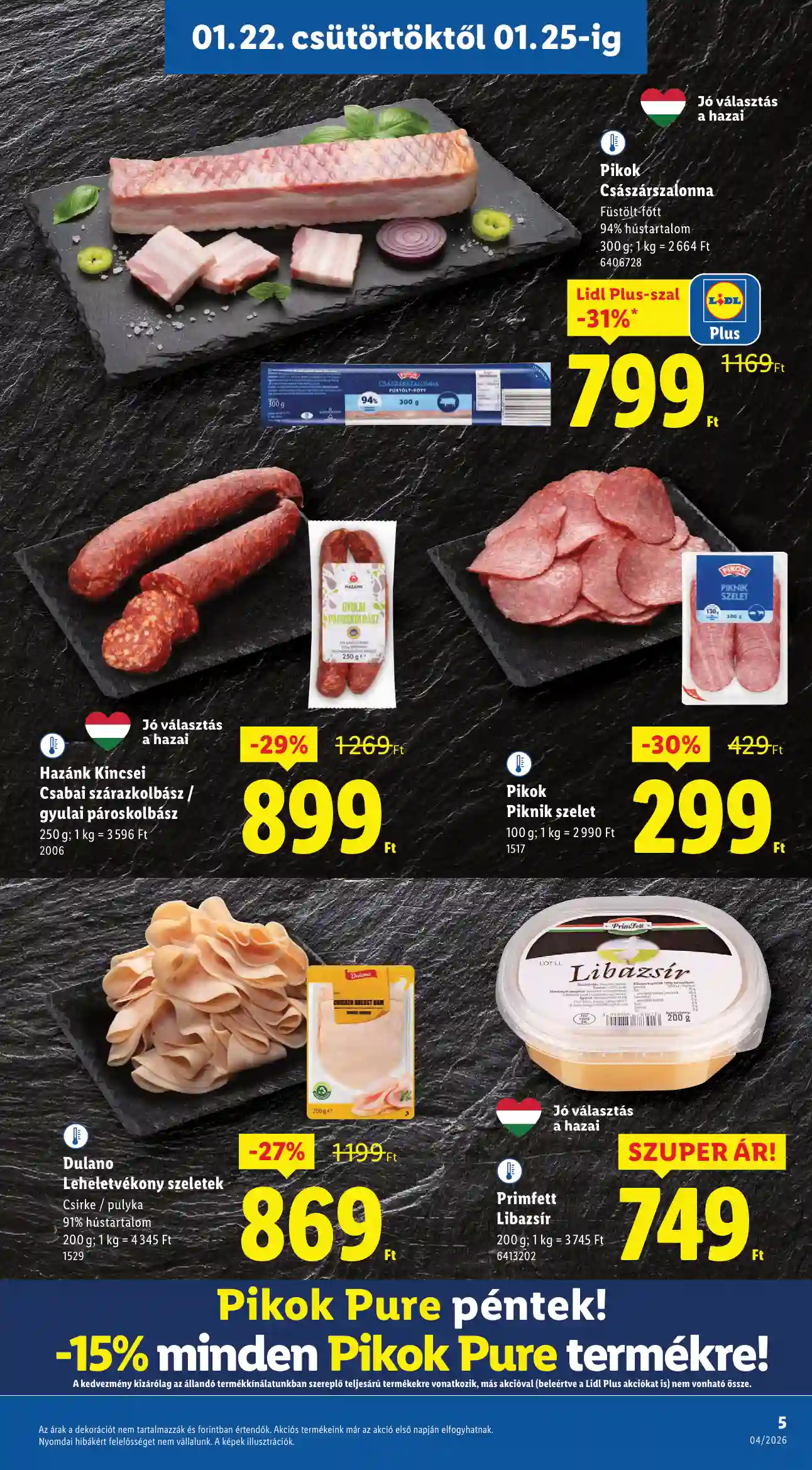 Lidl akciós újság 4. hét (Érvényes 01.22-től) (35 oldal)