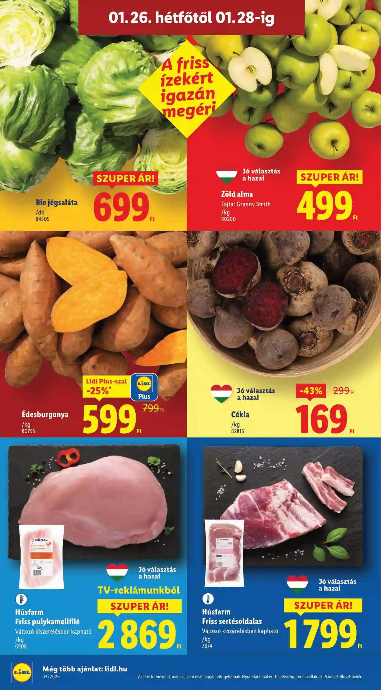 Lidl akciós újság 4. hét (Érvényes 01.22-től) (43 oldal)