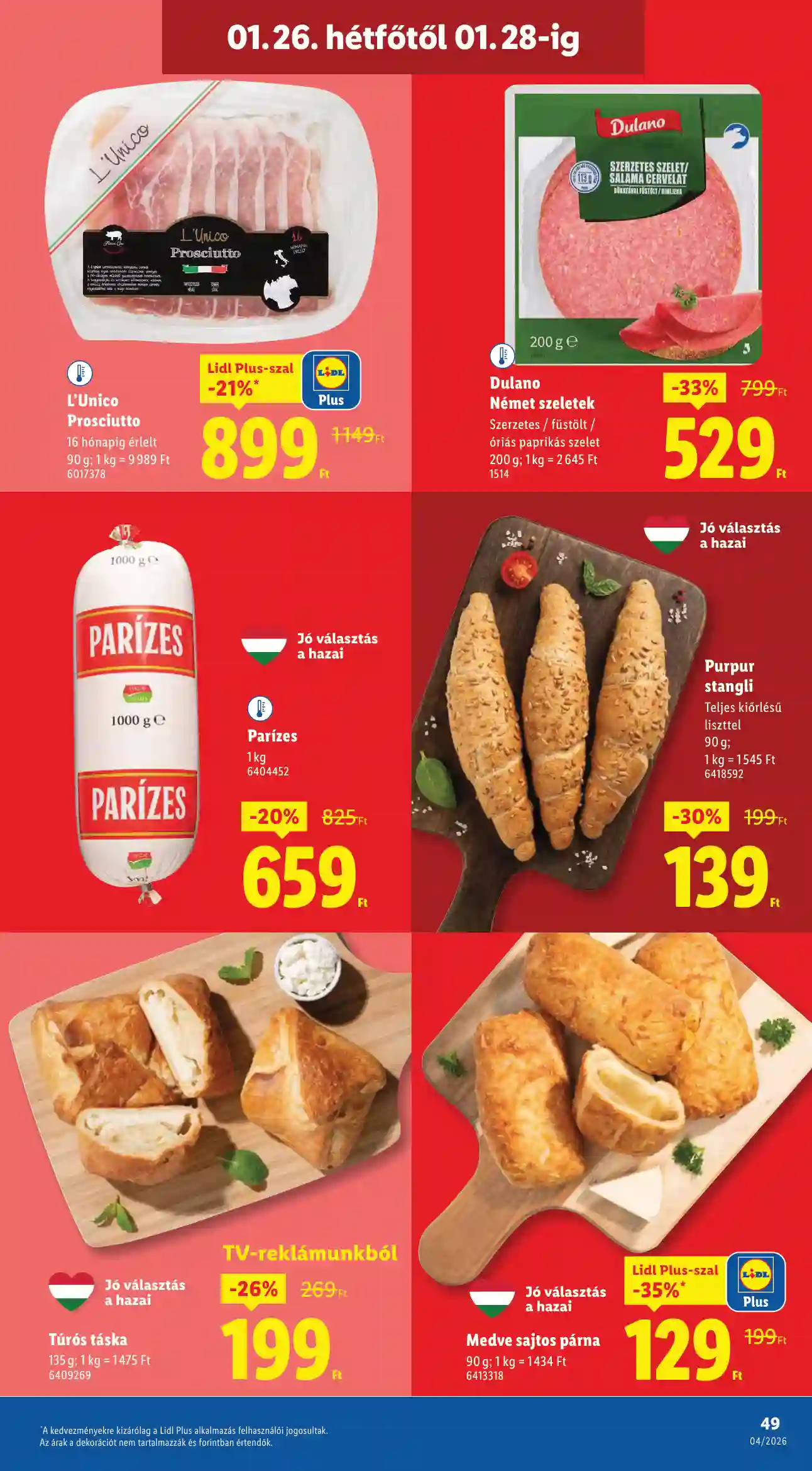 Lidl akciós újság 4. hét (Érvényes 01.22-től) (44 oldal)