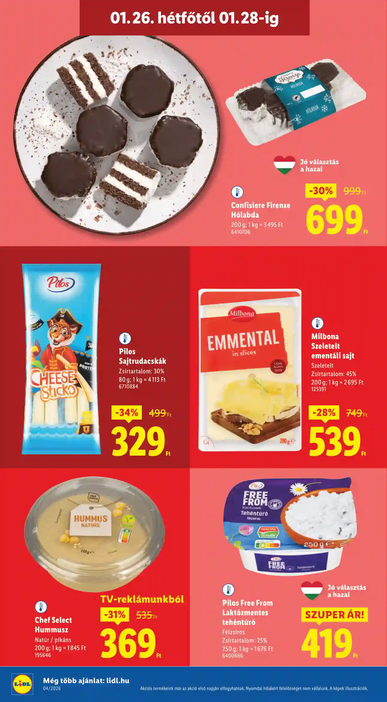 Lidl akciós újság 4. hét (Érvényes 01.22-től) (45 oldal)