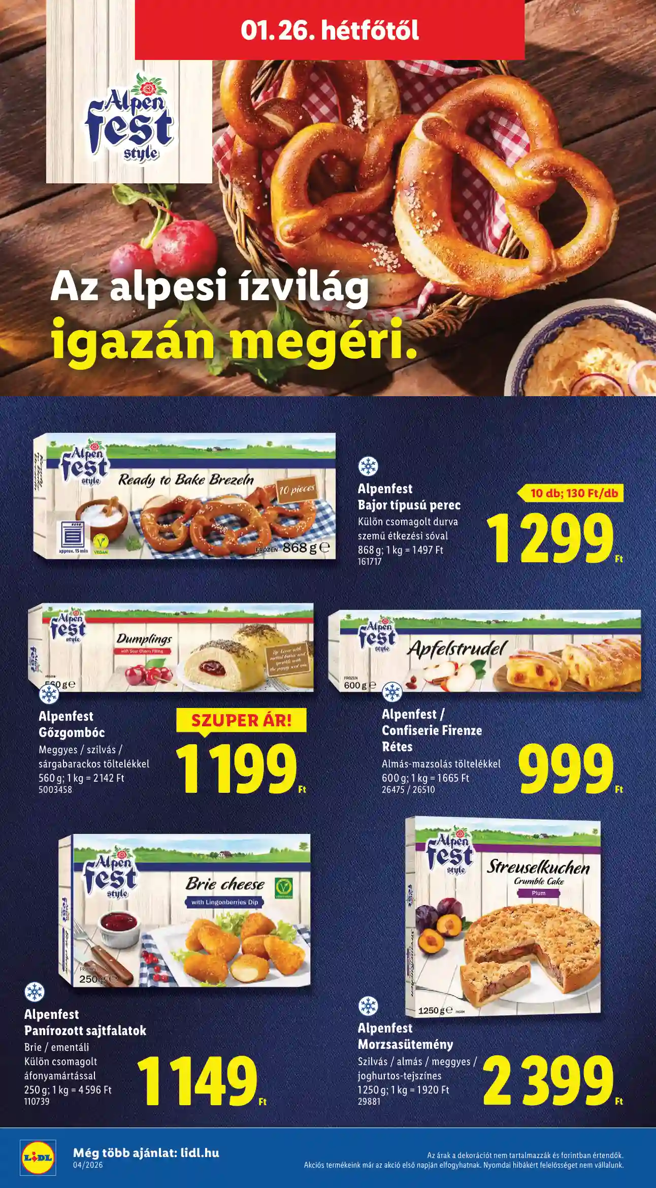 Lidl akciós újság 4. hét (Érvényes 01.22-től) (48 oldal)