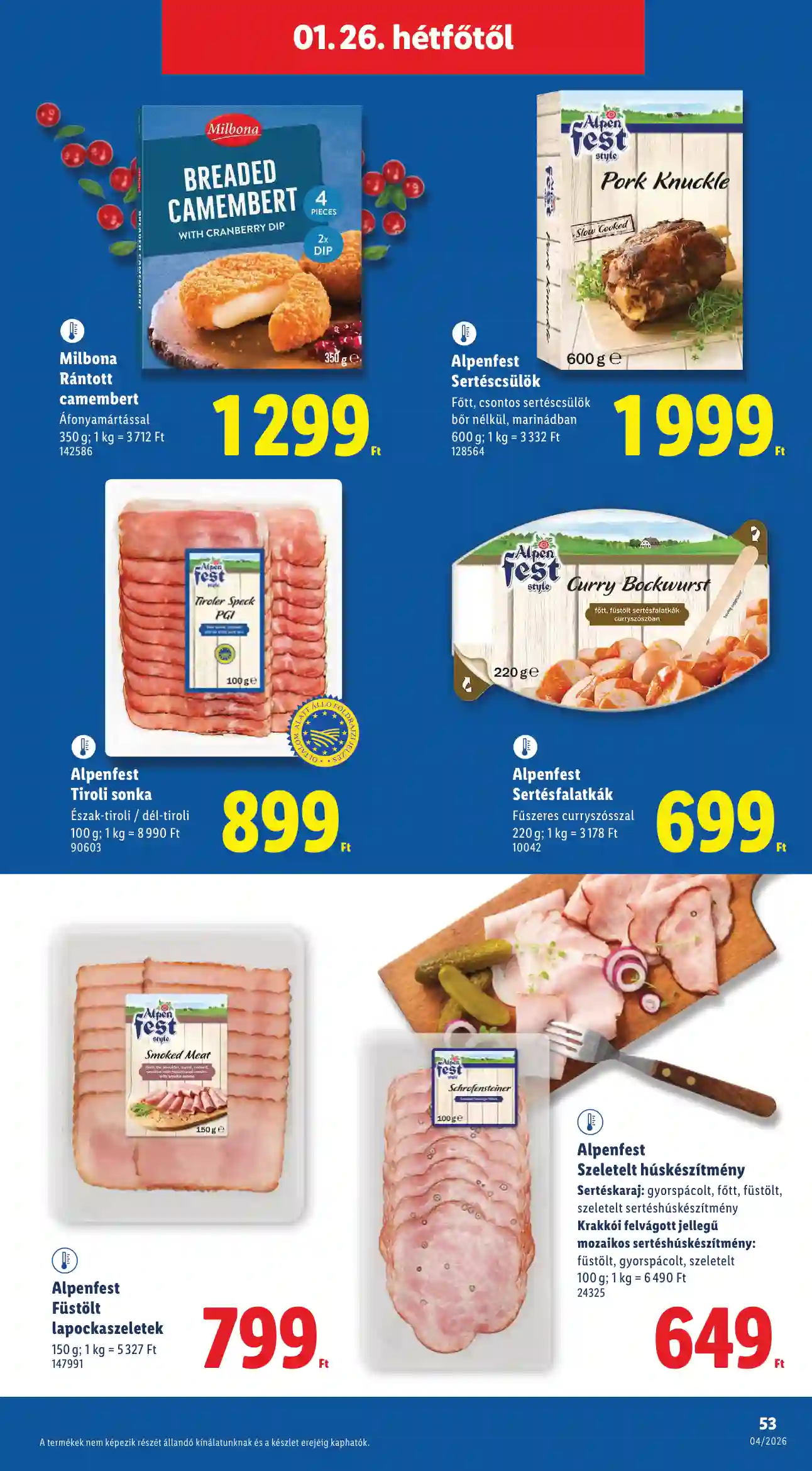 Lidl akciós újság 4. hét (Érvényes 01.22-től) (49 oldal)