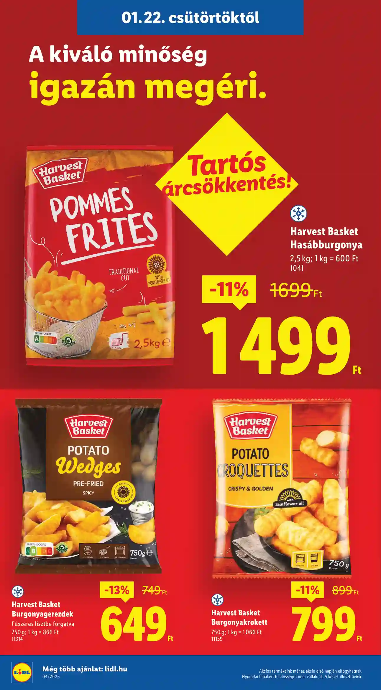 Lidl akciós újság 4. hét (Érvényes 01.22-től) (58 oldal)