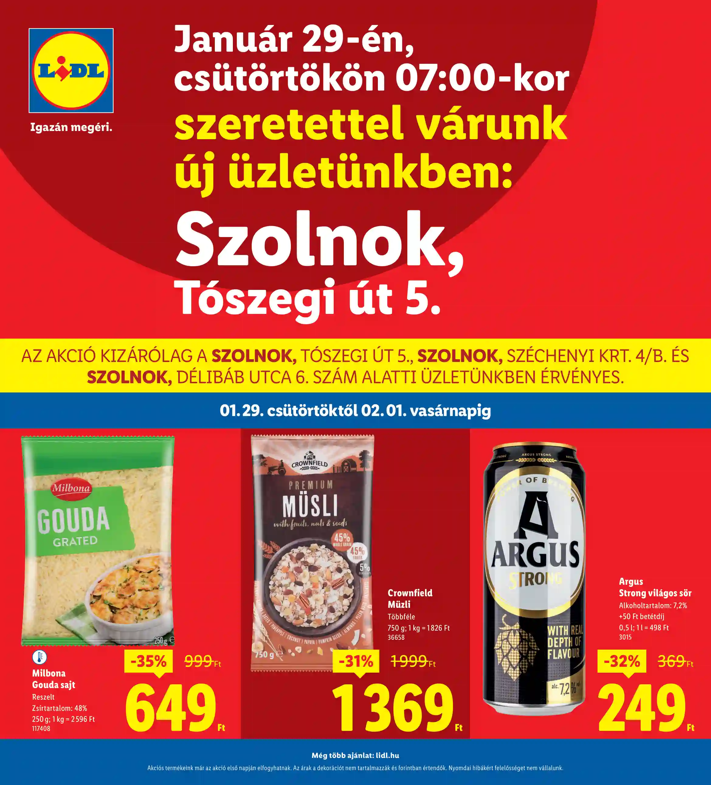 LIDL Regionális akciók – Szolnok 5.hét