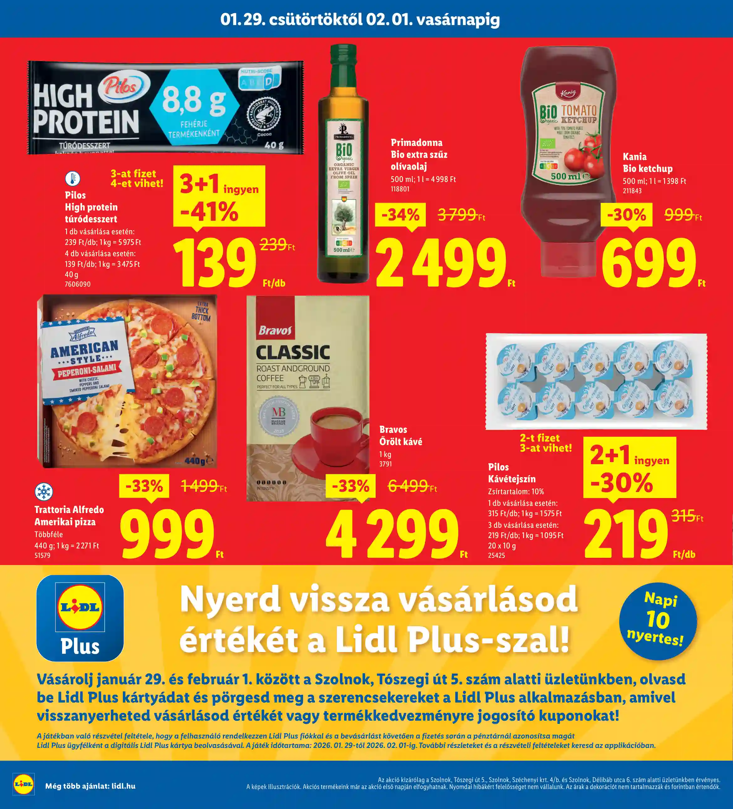 Lidl akciós újság 5. hét (Regionális akciók – Szolnok) (8 oldal)