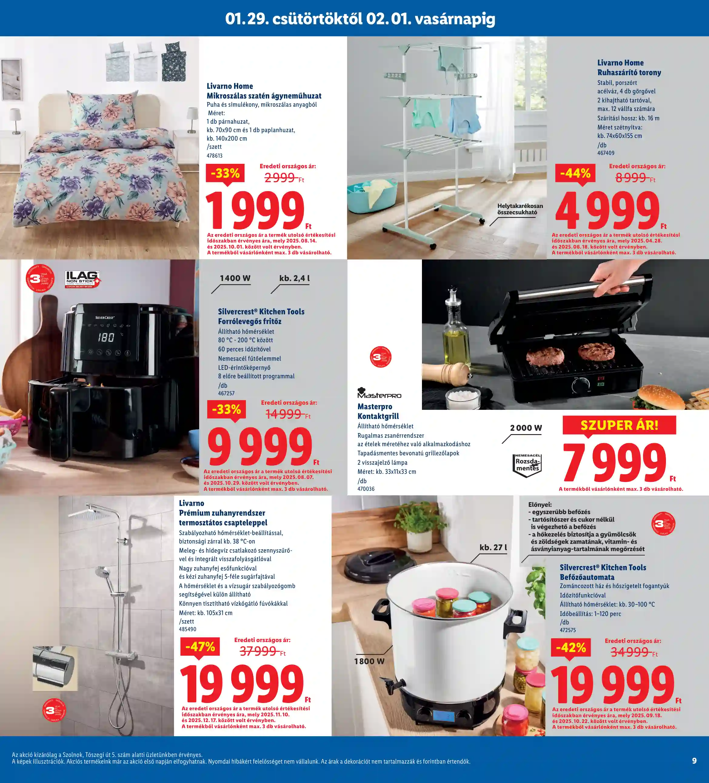 Lidl akciós újság 5. hét (Regionális akciók – Szolnok) (11 oldal)