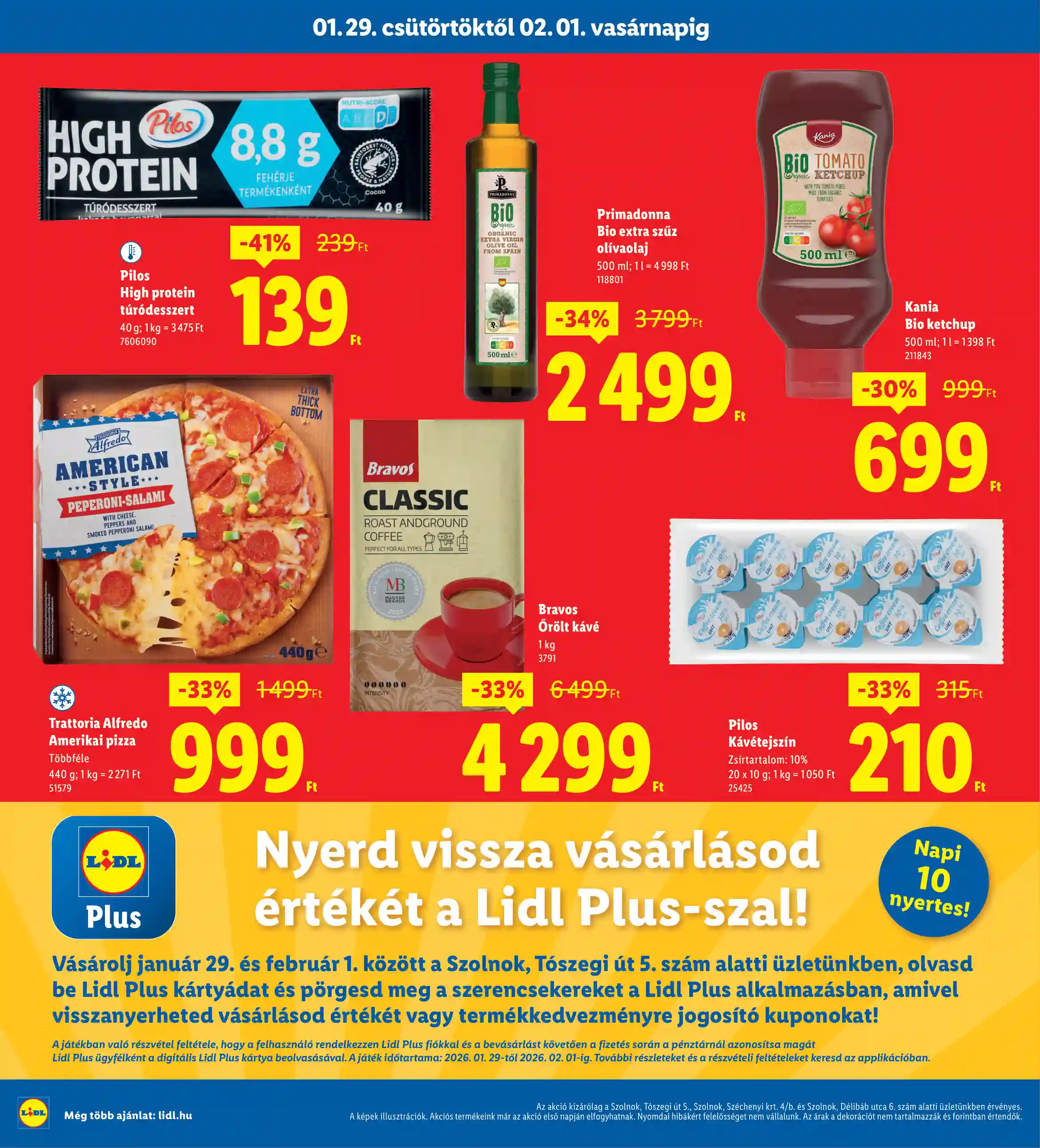Lidl akciós újság 5. hét (Regionális akciók – Szolnok) (8 oldal)