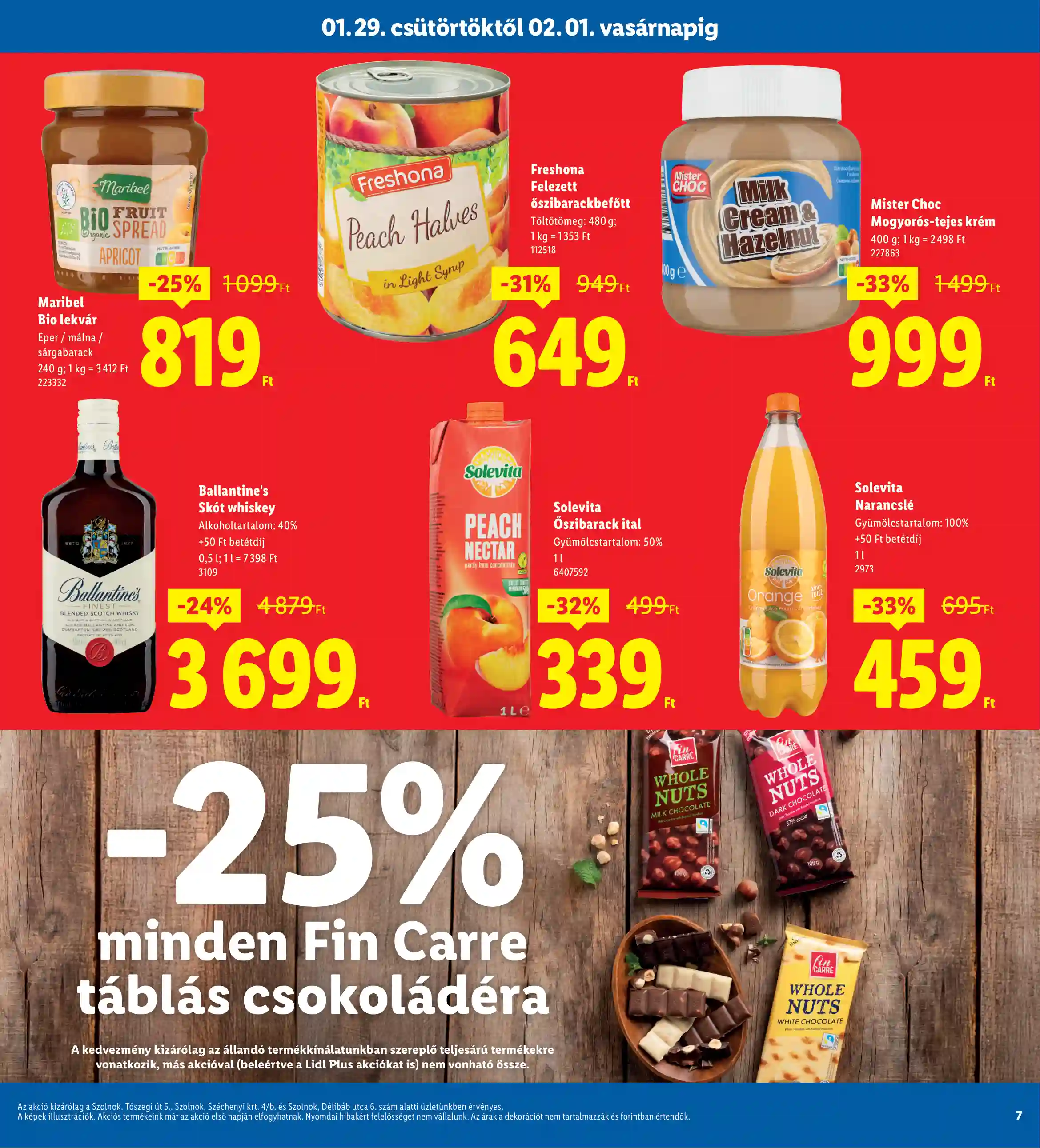 Lidl akciós újság 5. hét (Regionális akciók – Szolnok) (9 oldal)